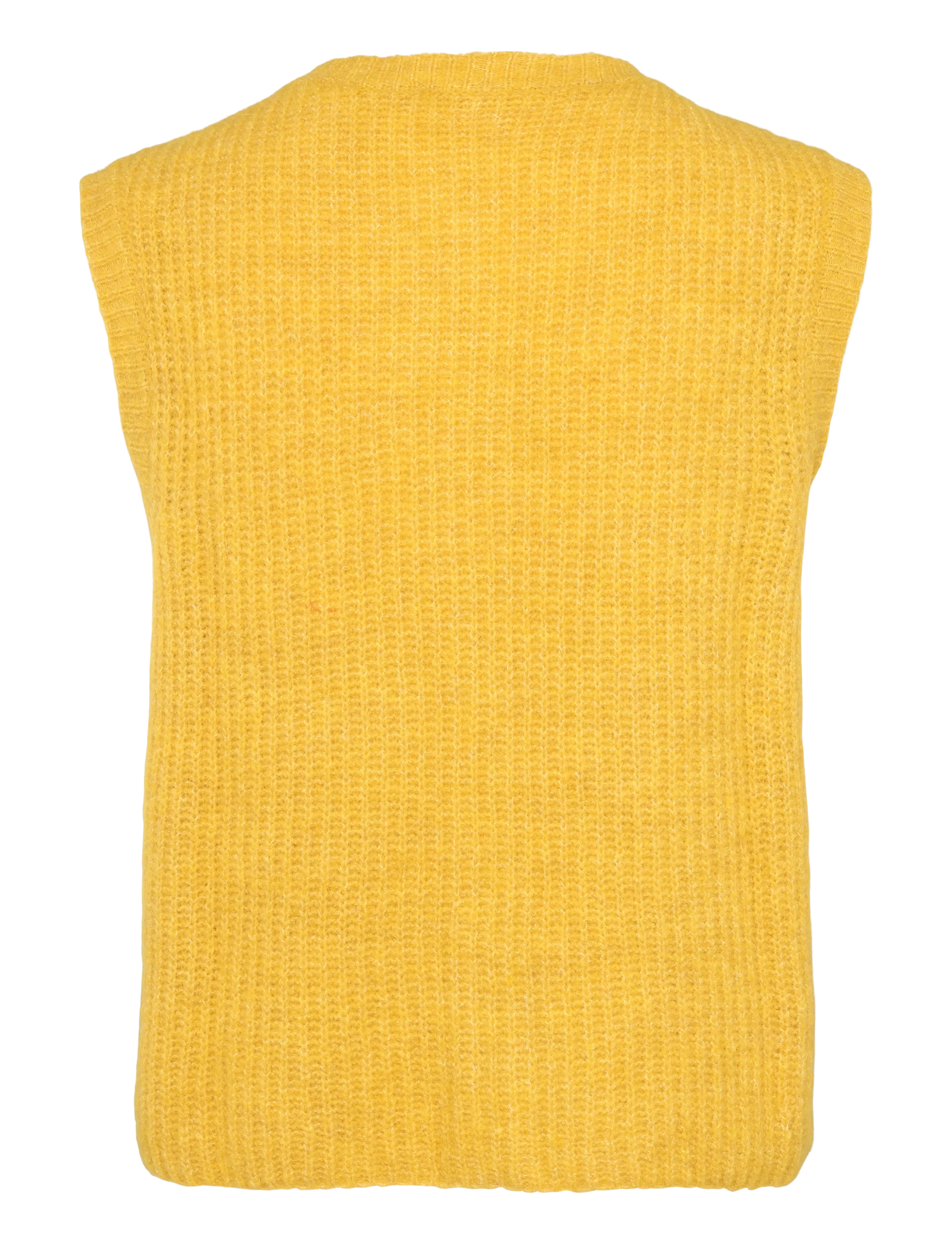 American Vintage - EAST - strickjacken - mustard melange - 1