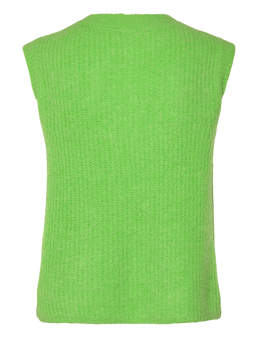 American Vintage - EAST - knitted vests - absinthe fluo - 2