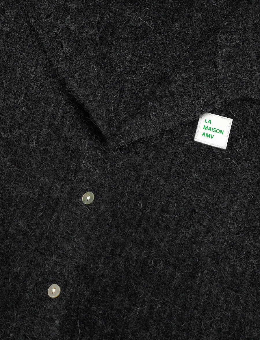 American Vintage - EAST - strickwesten - anthracite chine - 2