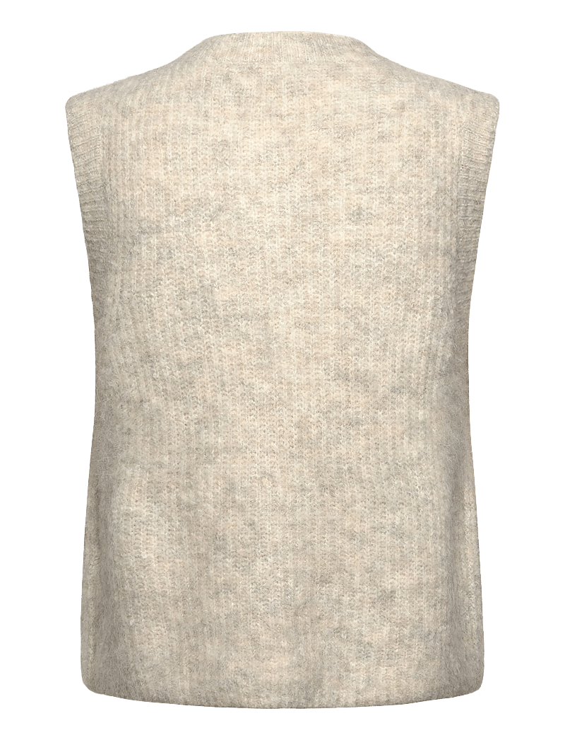 American Vintage - EAST - stickade västar - poudreuse chine - 1