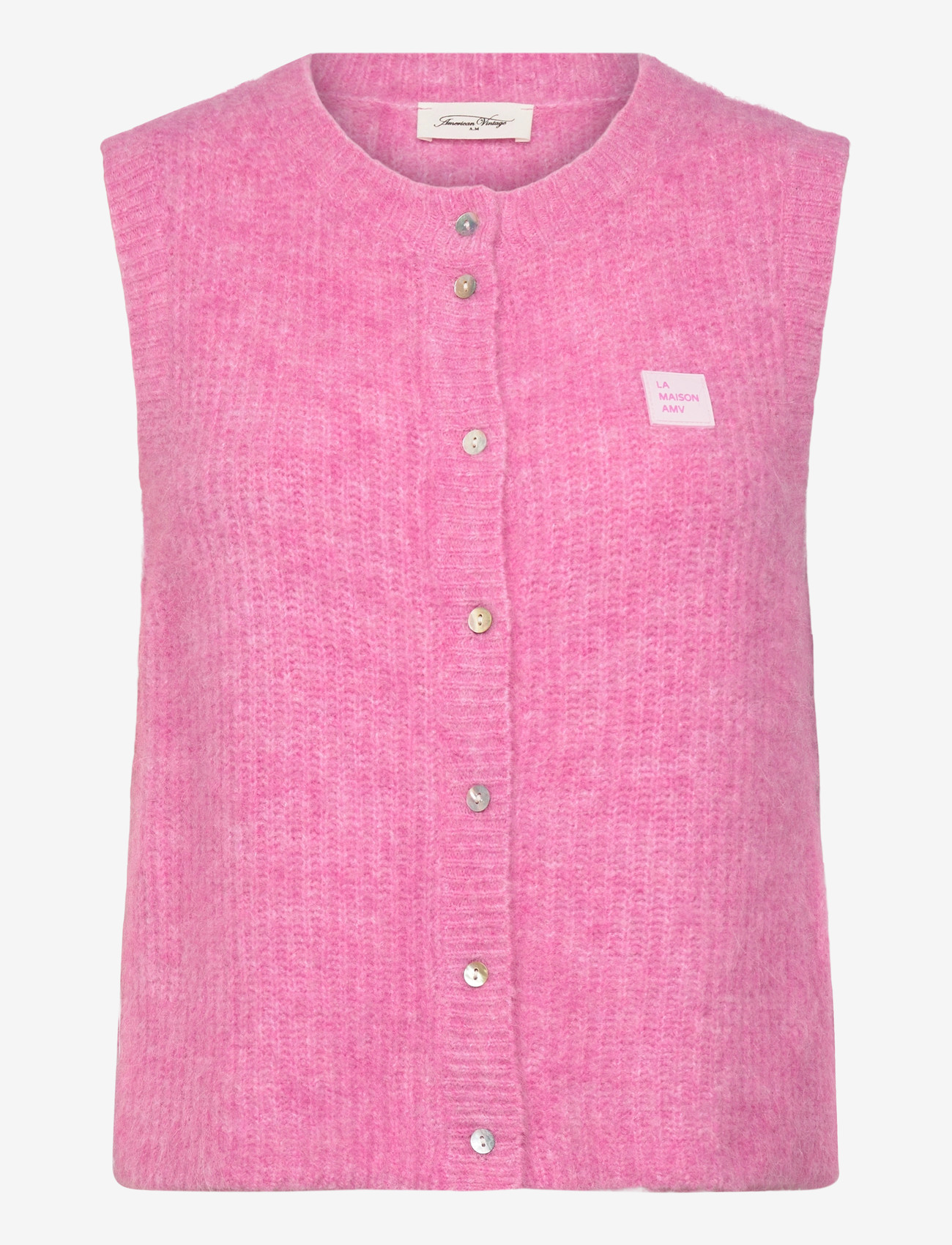 American Vintage - EAST - kamizelki z dzianiny - rose bubble chine - 0