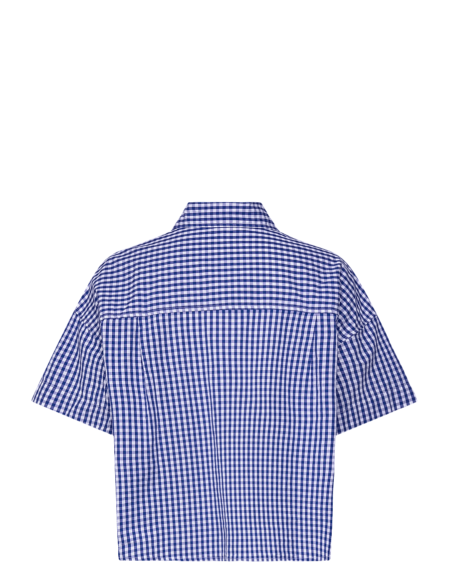 American Vintage - EKIROW - kurzärmlige hemden - vichy blue - 1