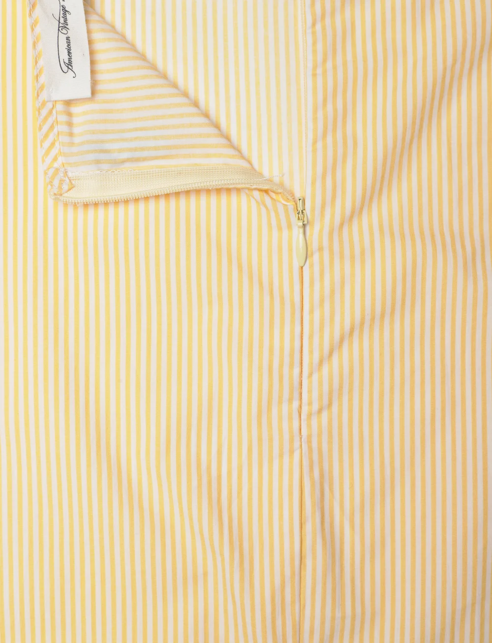 American Vintage - ELIABAY - midi skirts - rayures jaunes - 2