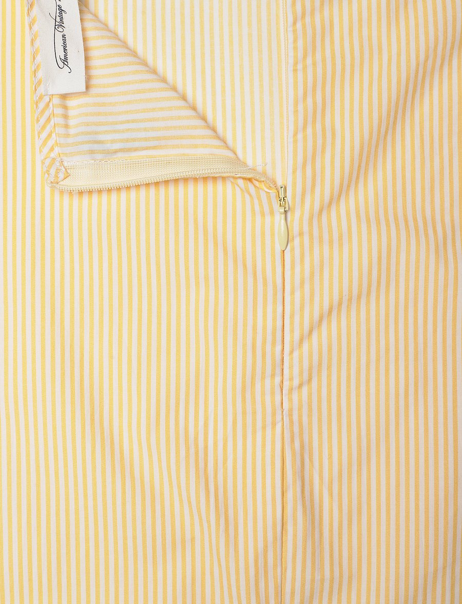 American Vintage - ELIABAY - midiseelikud - rayures jaunes - 2