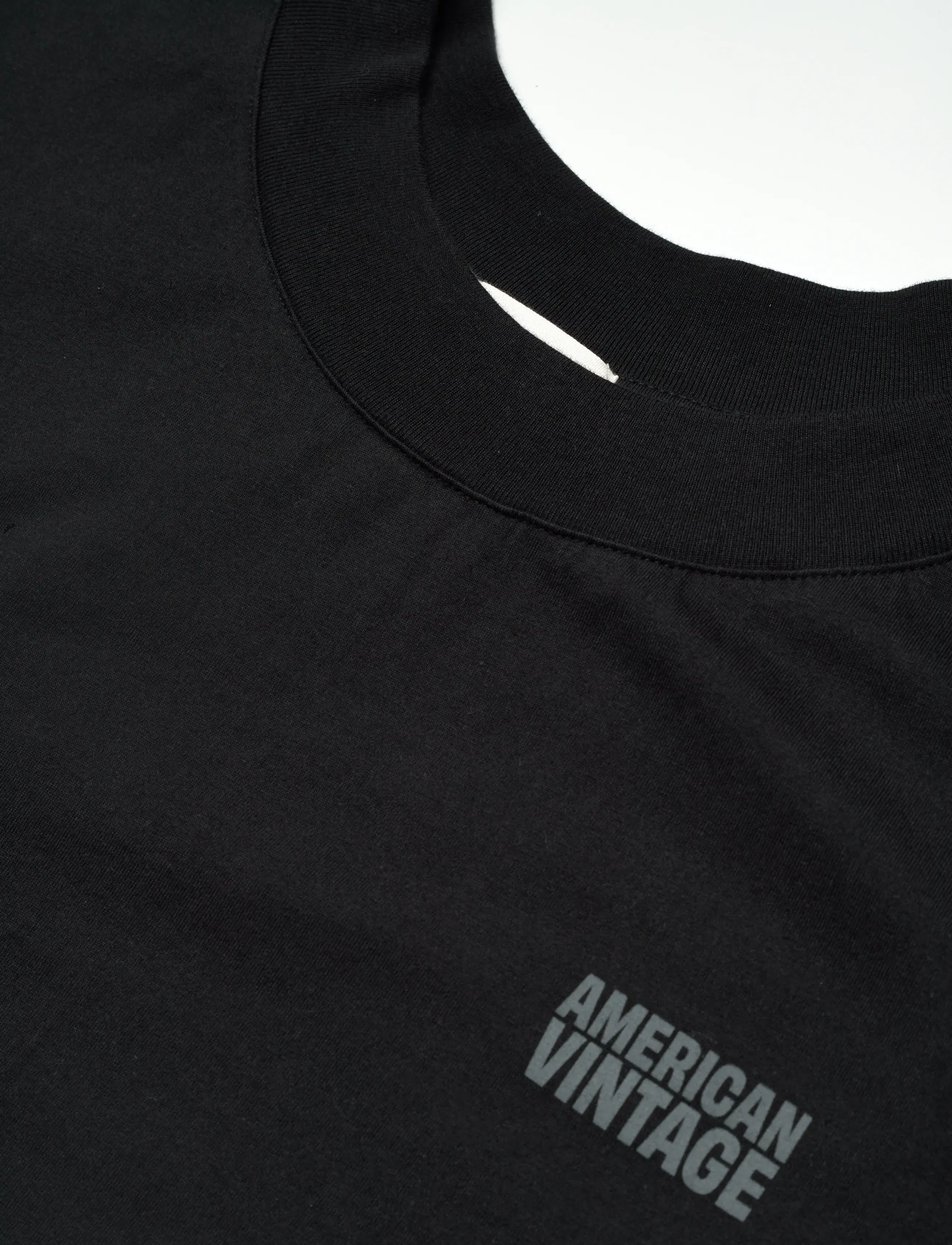 American Vintage - GIXY - t-krekli - noir - 5