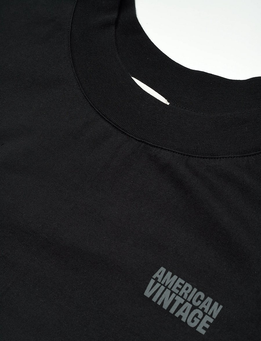 American Vintage - GIXY - t-shirts - noir - 5
