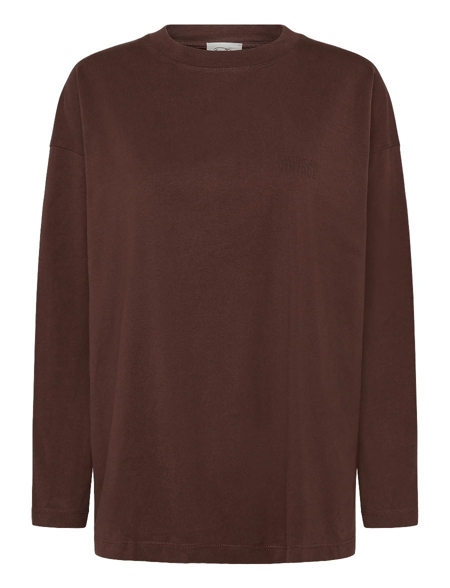 American Vintage - GIXY - langärmlige tops - purple - 0