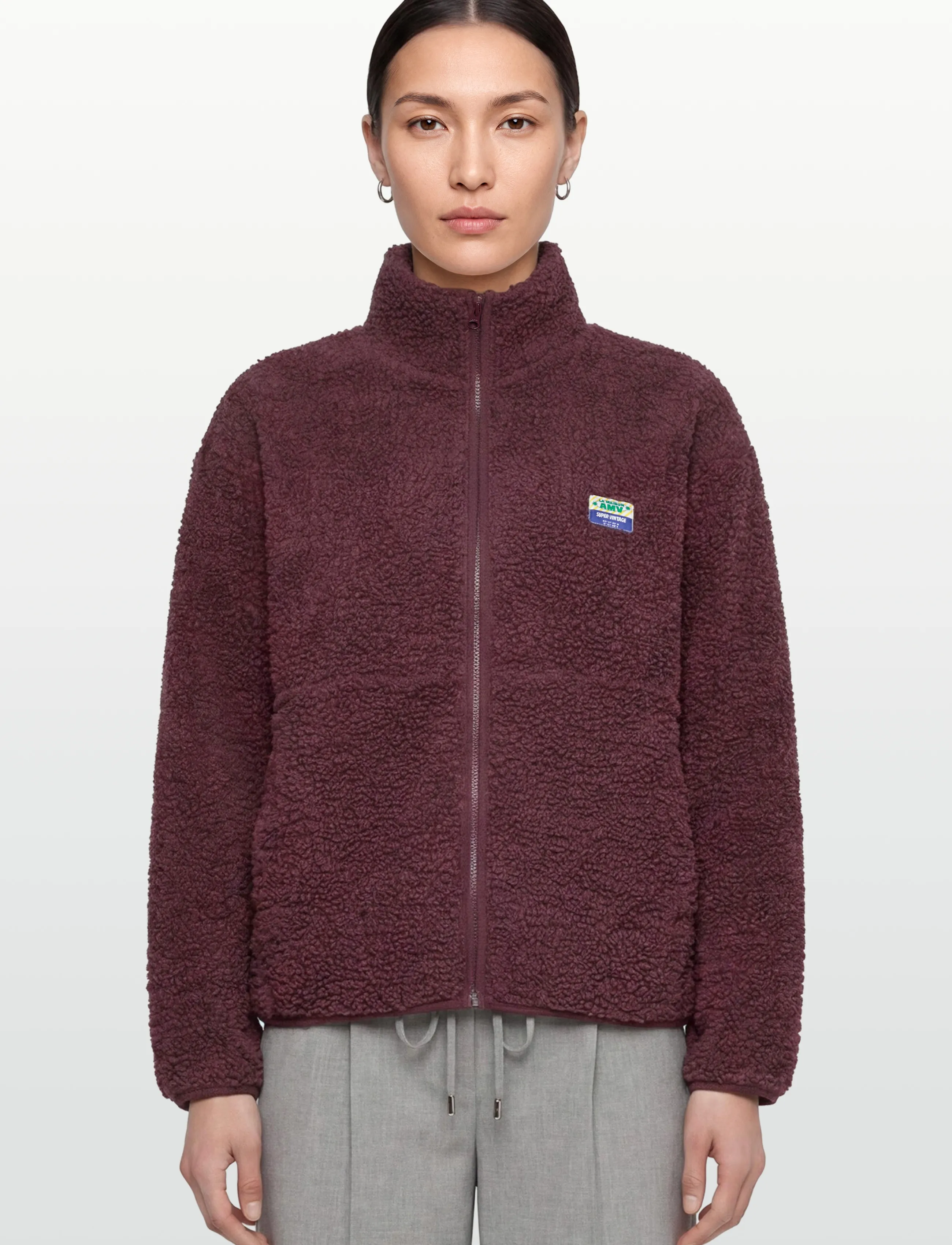 American Vintage - HOKTOWN - bordeaux chine - 3