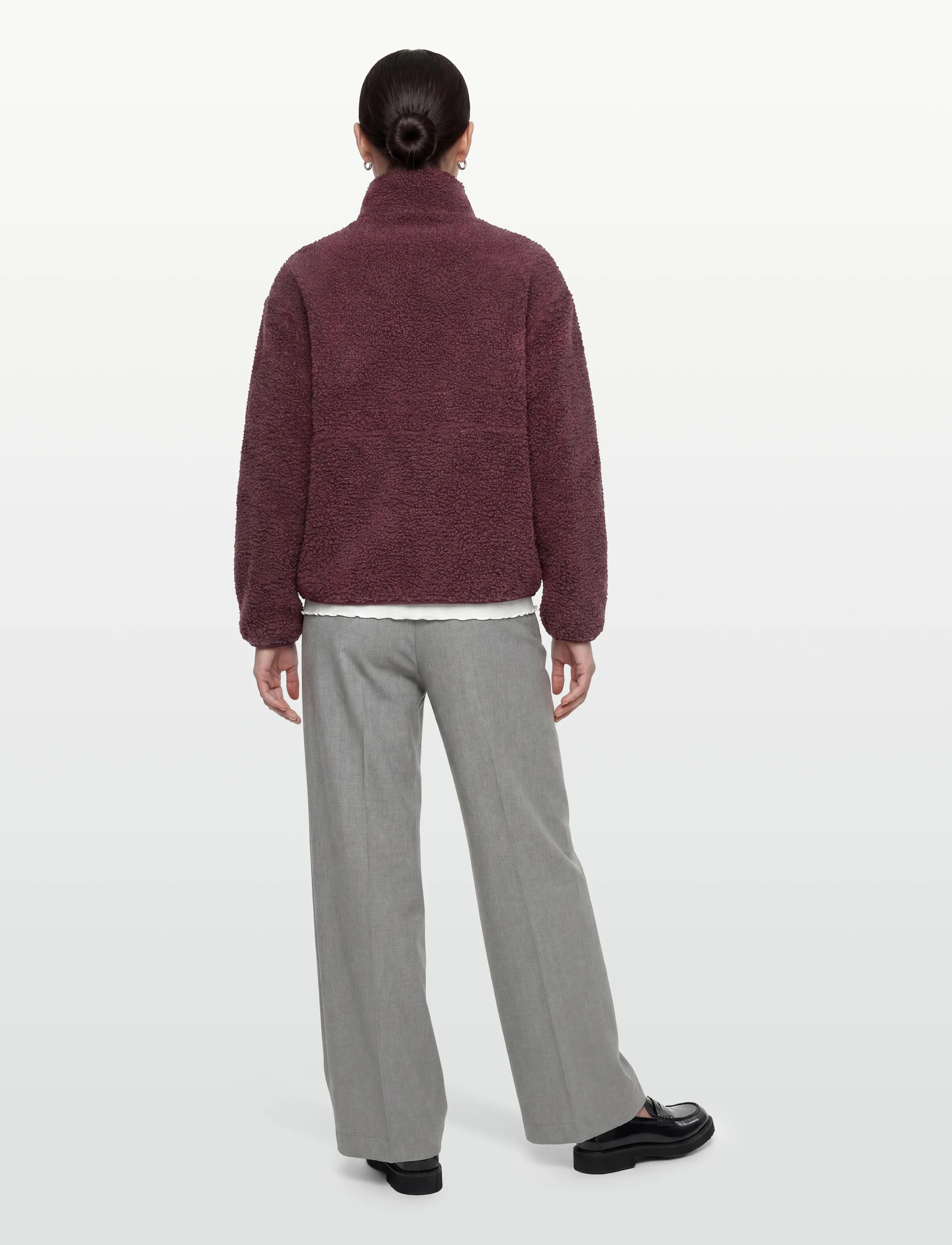 American Vintage - HOKTOWN - bordeaux chine - 4
