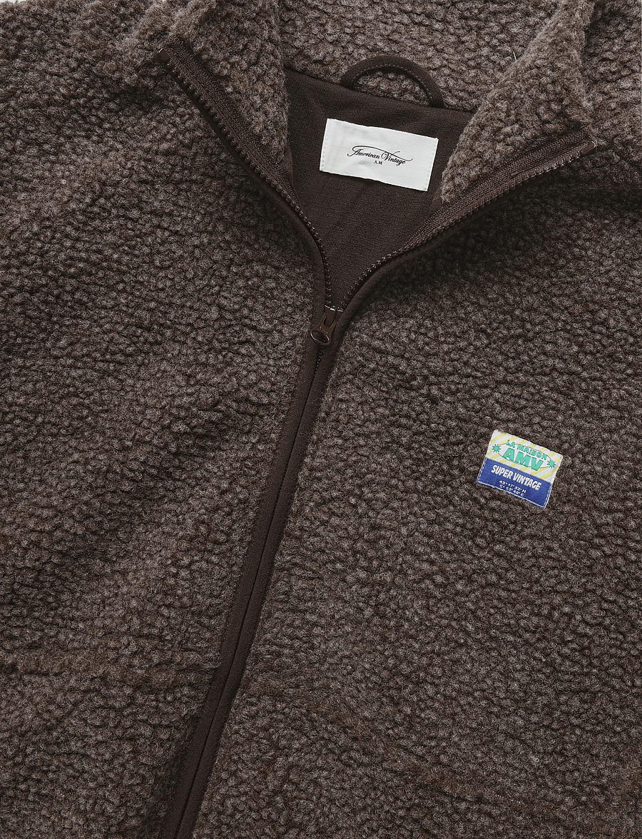 American Vintage - HOKTOWN - winterjacken - chestnut tree melange - 2