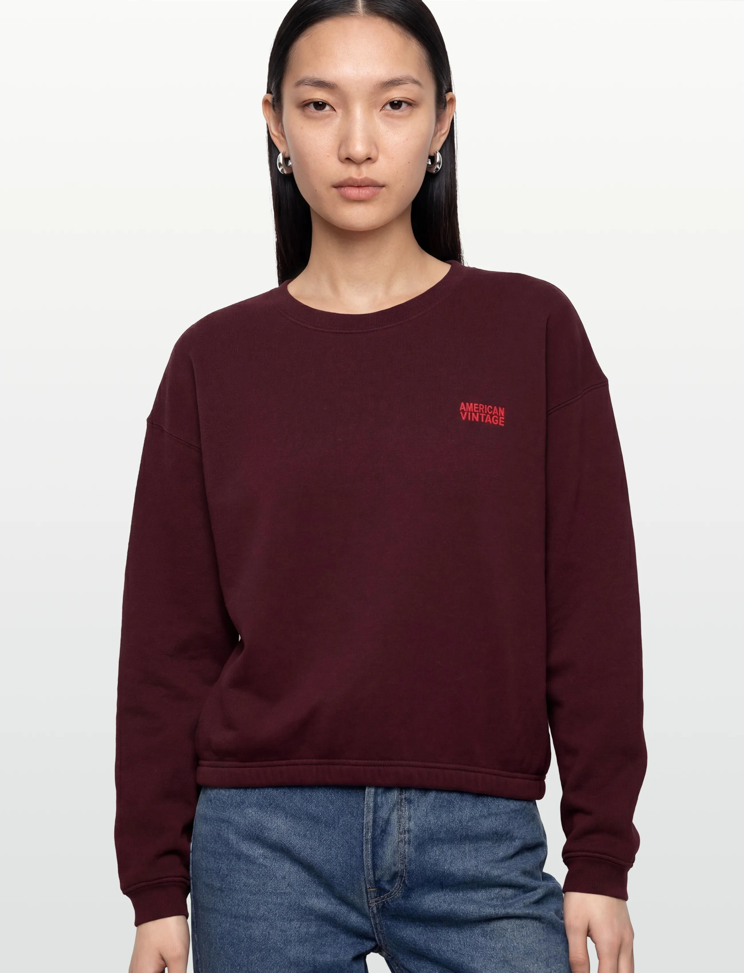 American Vintage - IZUBIRD - sweatshirts - cerisier vintage - 3