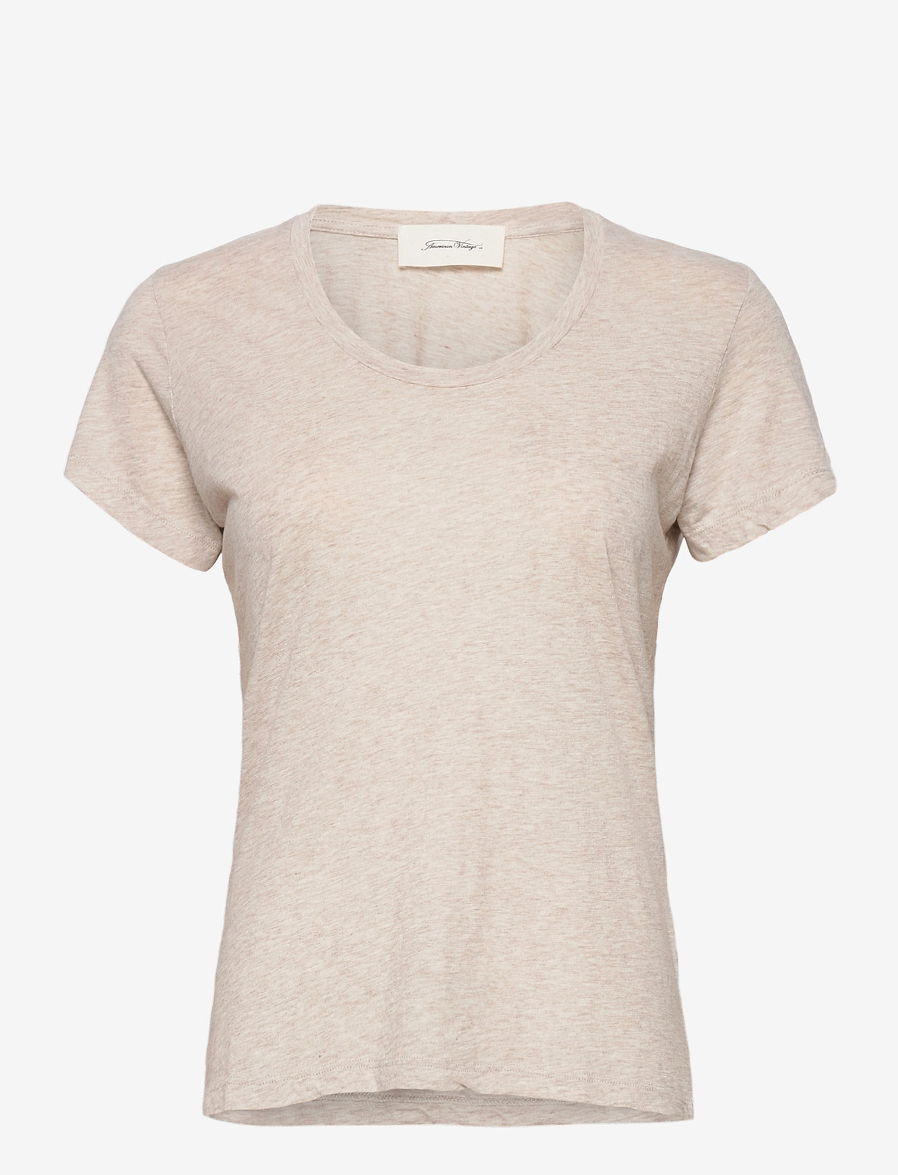 American Vintage - JACKSONVILLE - t-shirts - creme chine - 0