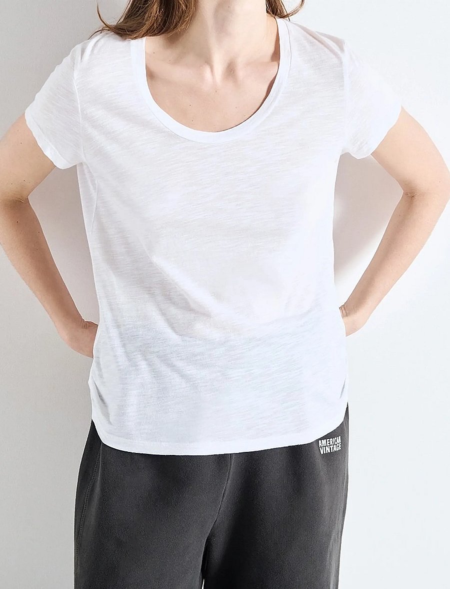 American Vintage - JACKSONVILLE - t-särgid - white - 1