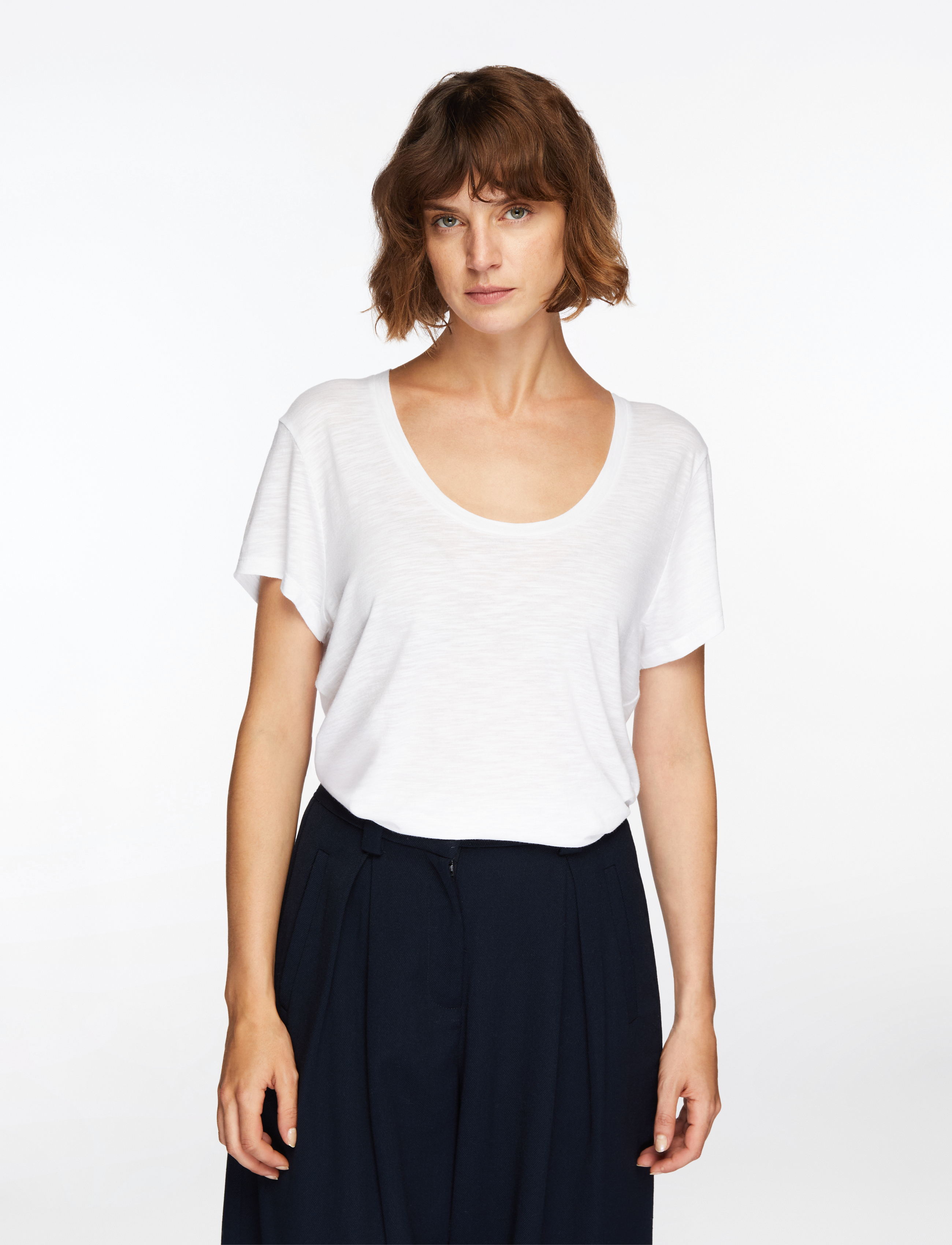 American Vintage JACKSONVILLE - T-shirts - WHITE / white