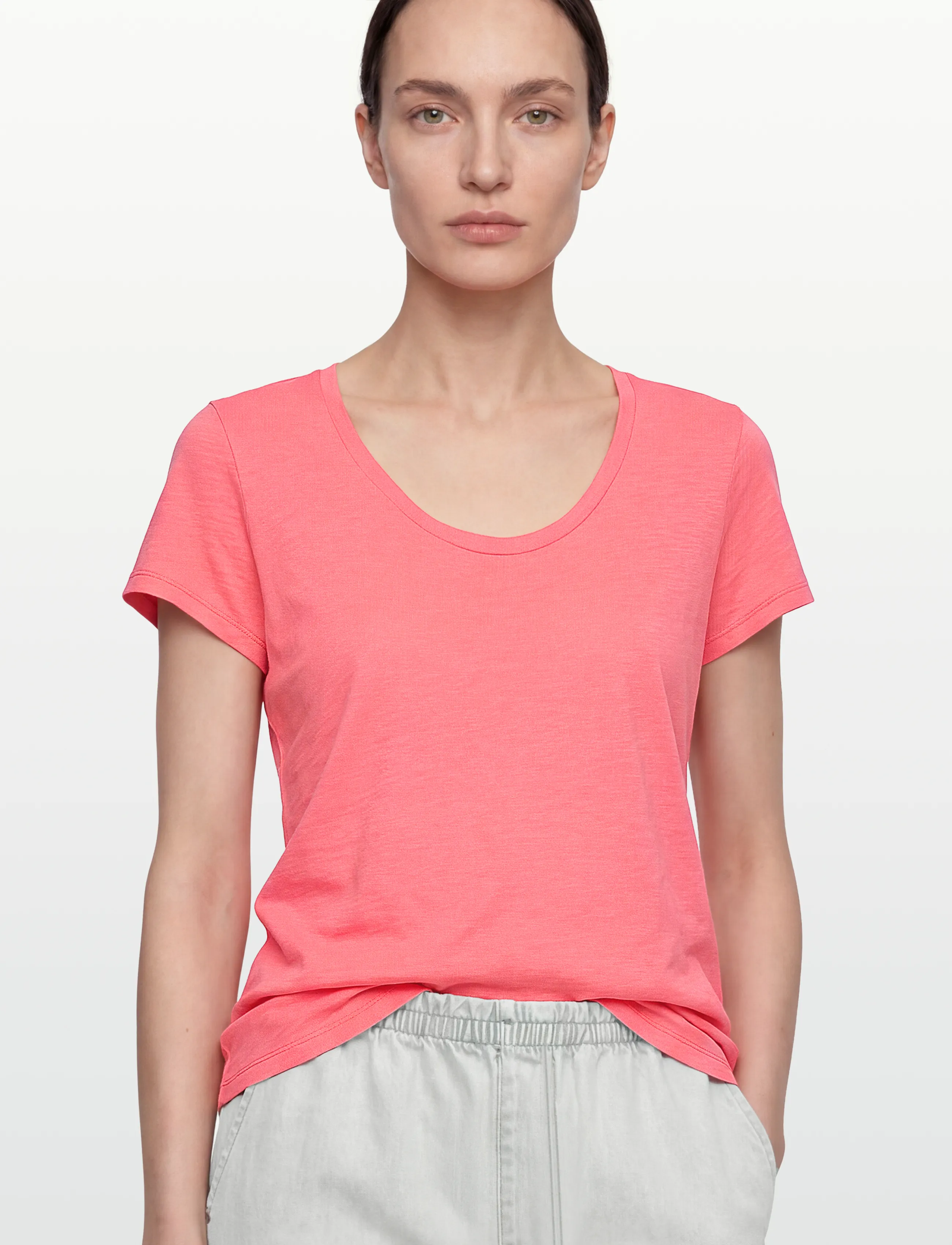 American Vintage - JACKSONVILLE - t-shirts - hortensia fluo - 3
