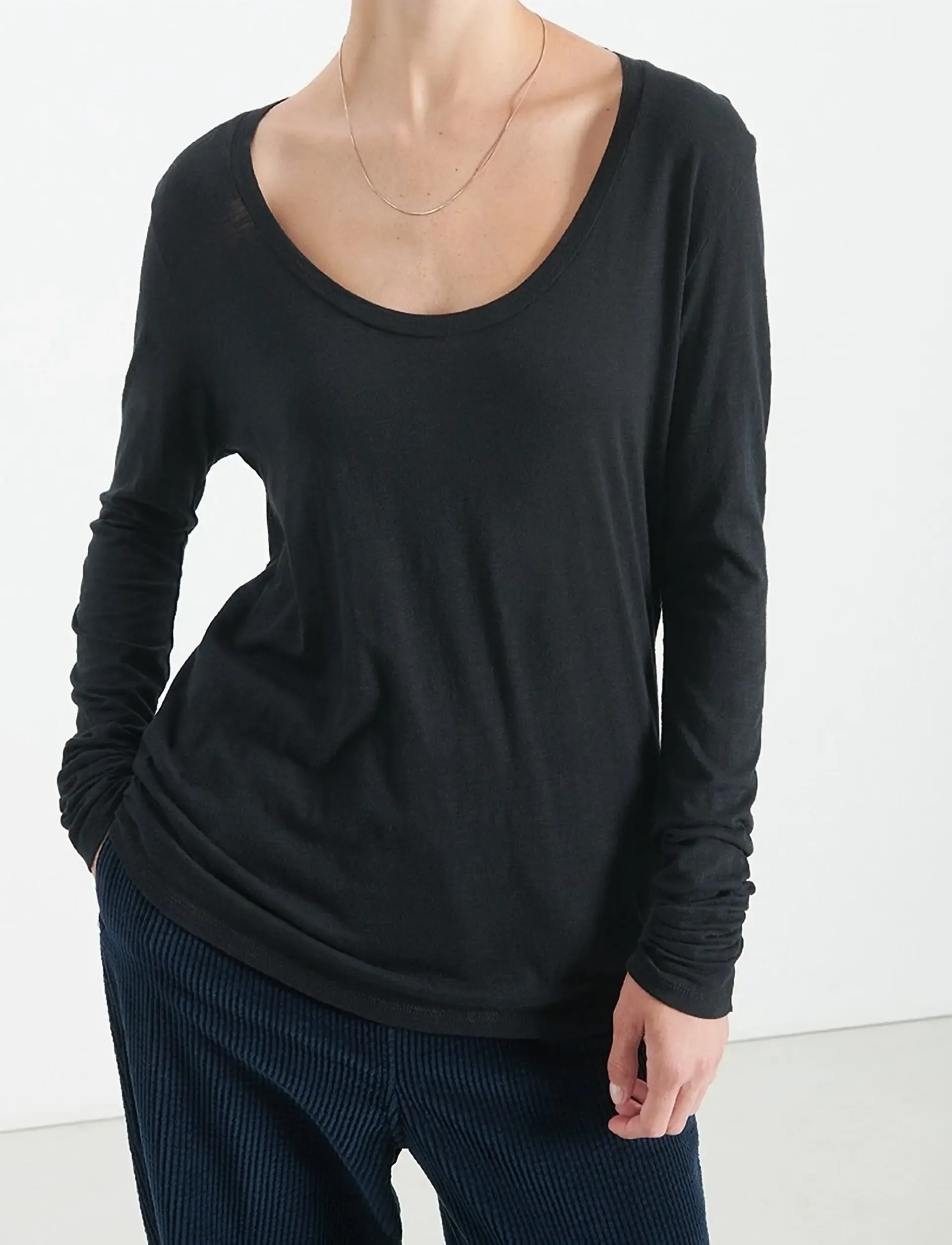 American Vintage Jacksonville, M, T-shirts & Oberteile, Schwarz - Long-sleeved, Frauen