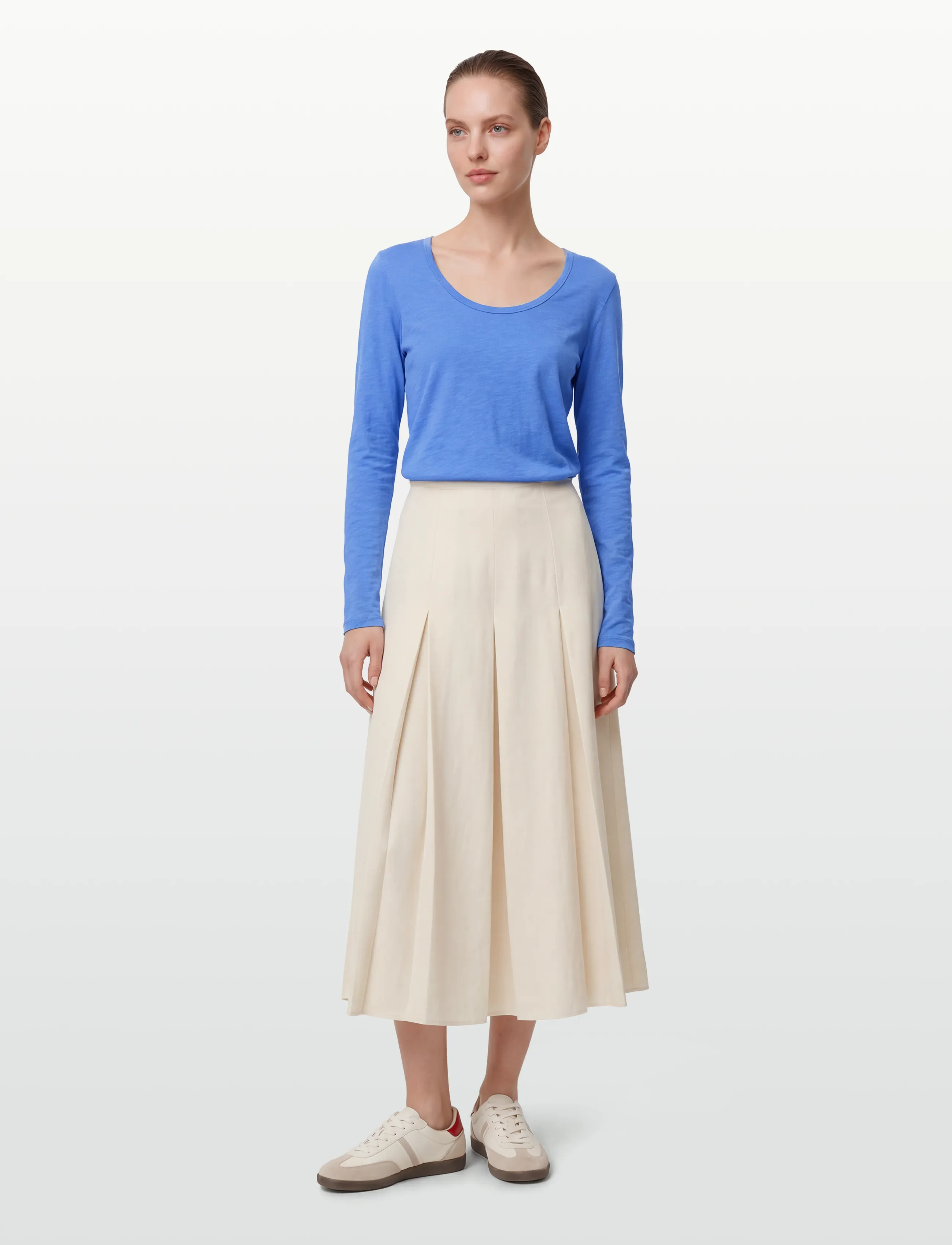 American Vintage JACKSONVILLE - Langärmlige Tops - MER VINTAGE / blue