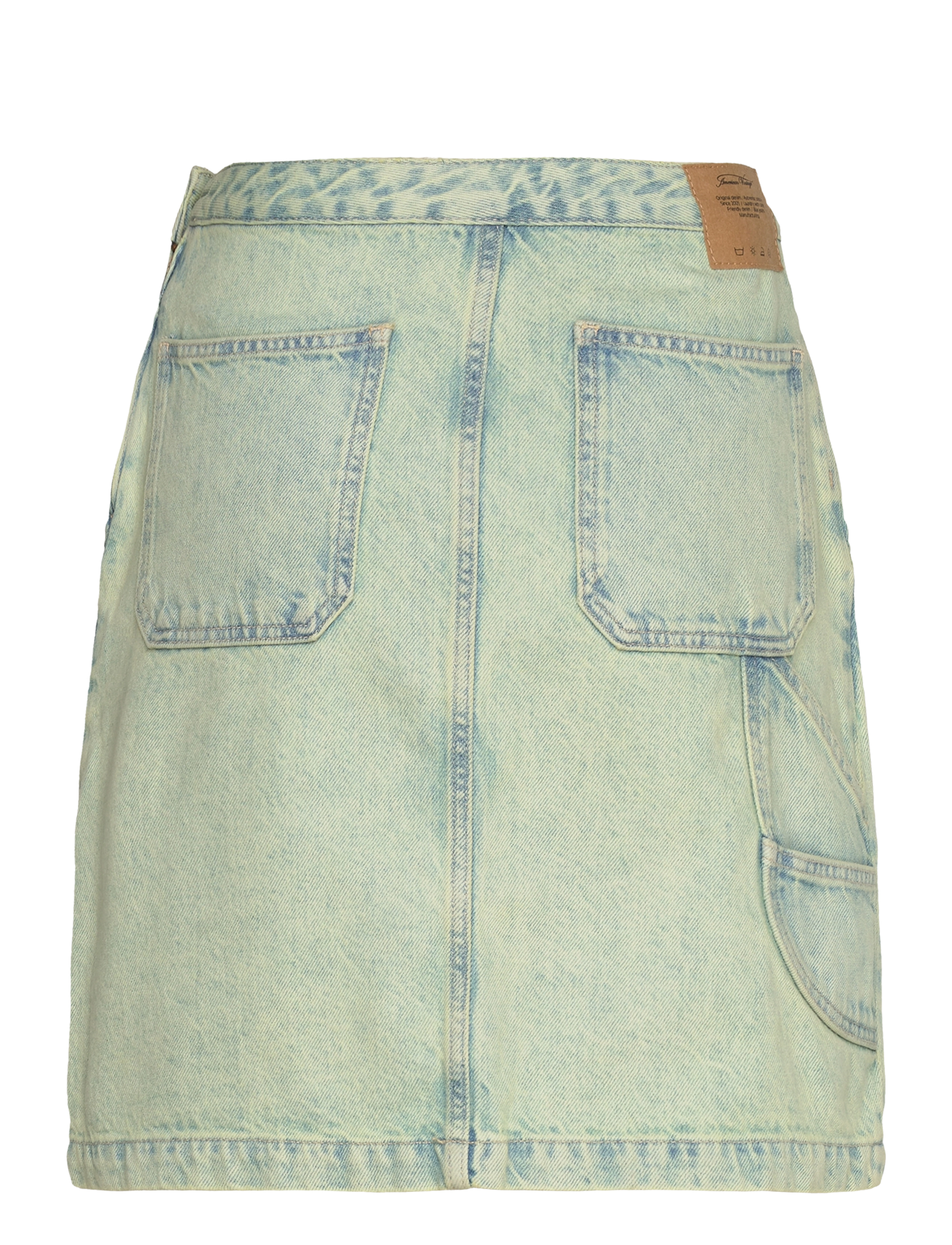American Vintage - JOYBIRD - trumpi sijonai - sur teinture vert - 1