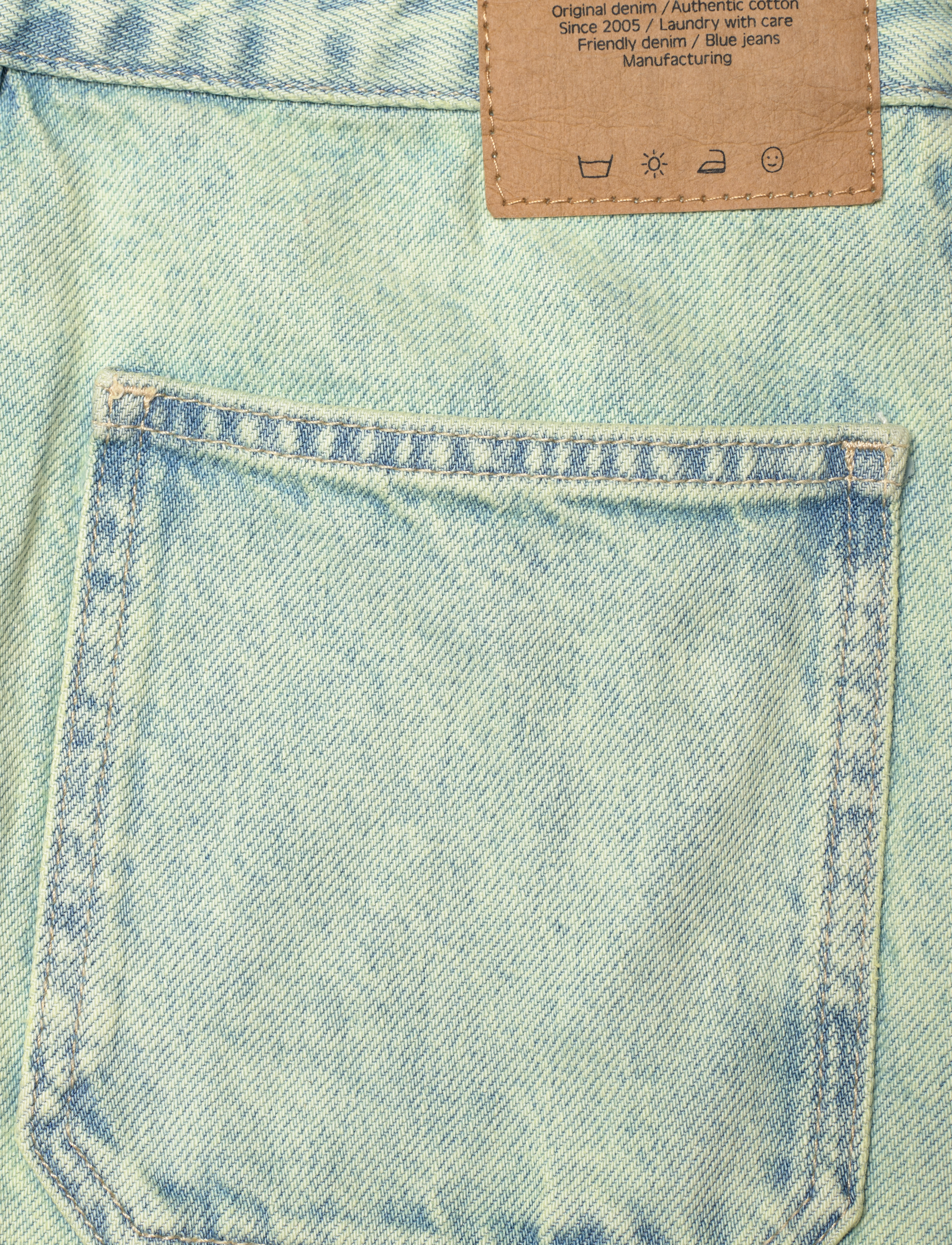American Vintage - JOYBIRD - trumpi sijonai - sur teinture vert - 4