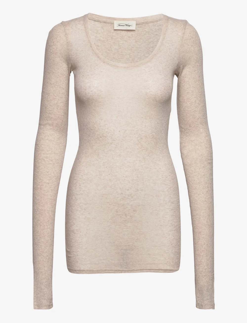 American Vintage - MASSACHUSETTS - langærmede toppe - creme chine - 0