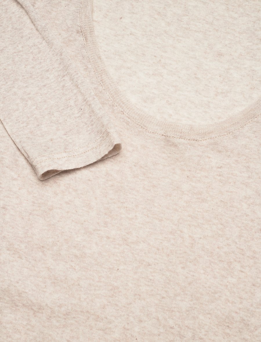 American Vintage - MASSACHUSETTS - long-sleeved tops - creme chine - 3