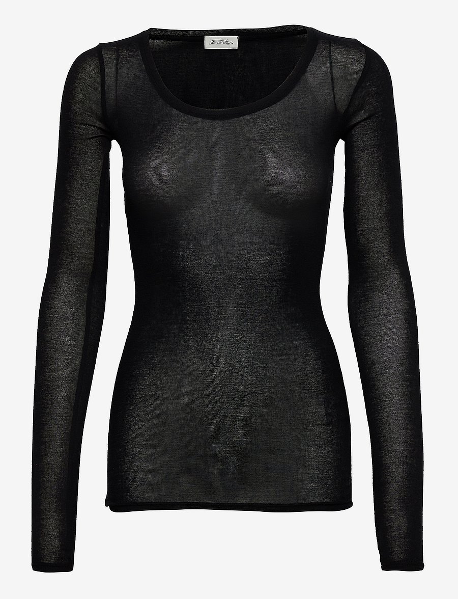 American Vintage - MASSACHUSETTS - langärmlige tops - noir - 1