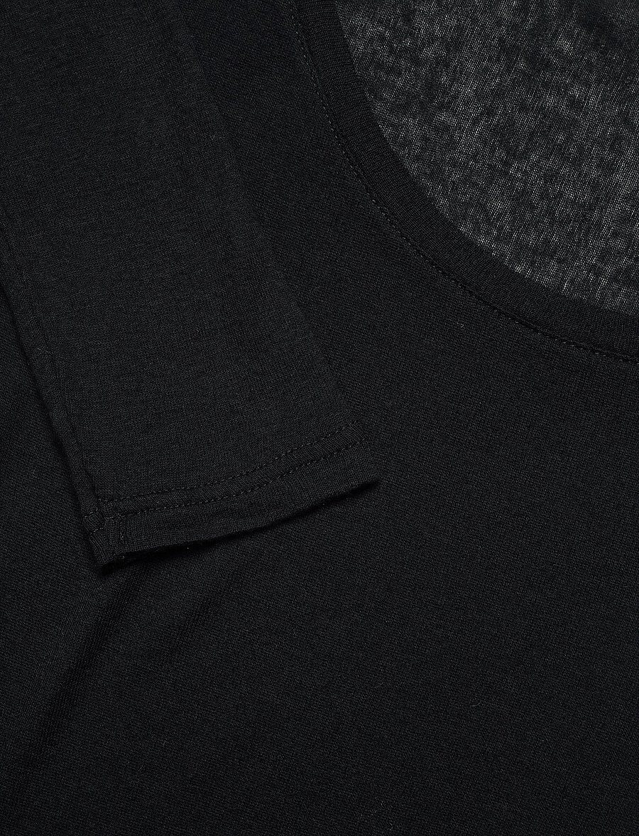 American Vintage - MASSACHUSETTS - langärmlige tops - noir - 3