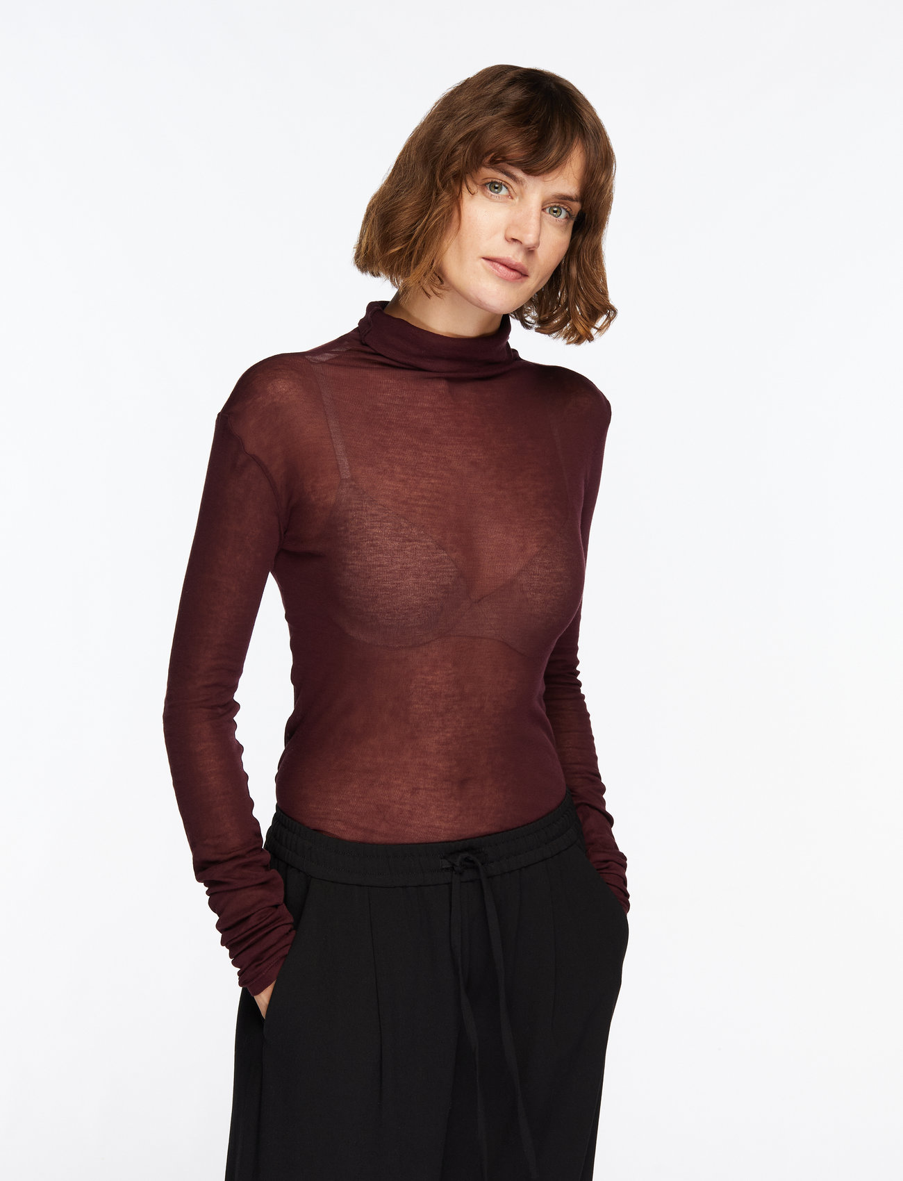 American Vintage - MASSACHUSETTS - langærmede toppe - vintage grape - 0