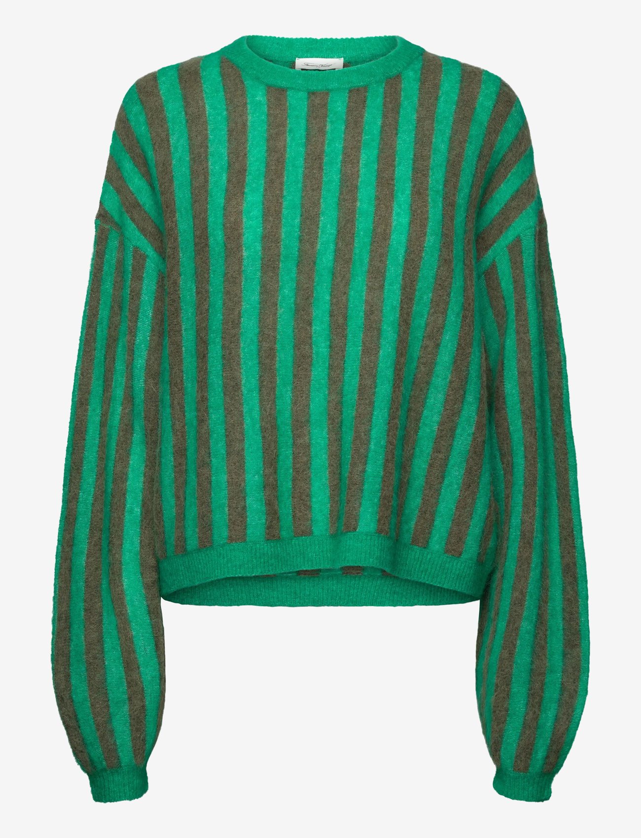 American Vintage - NENYBAY - stickade tröjor - khaki striped mint - 0