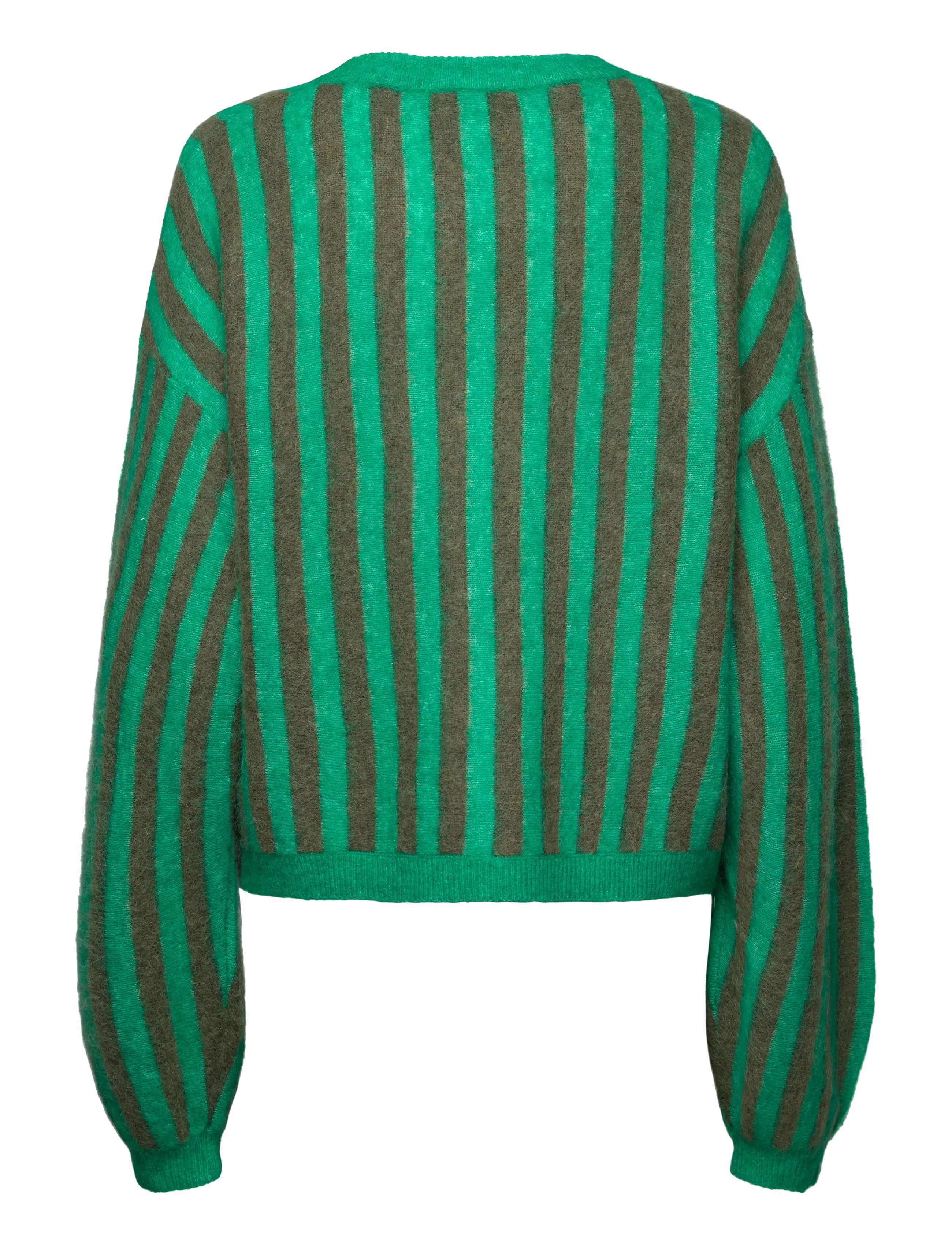 American Vintage - NENYBAY - džemperi - khaki striped mint - 1