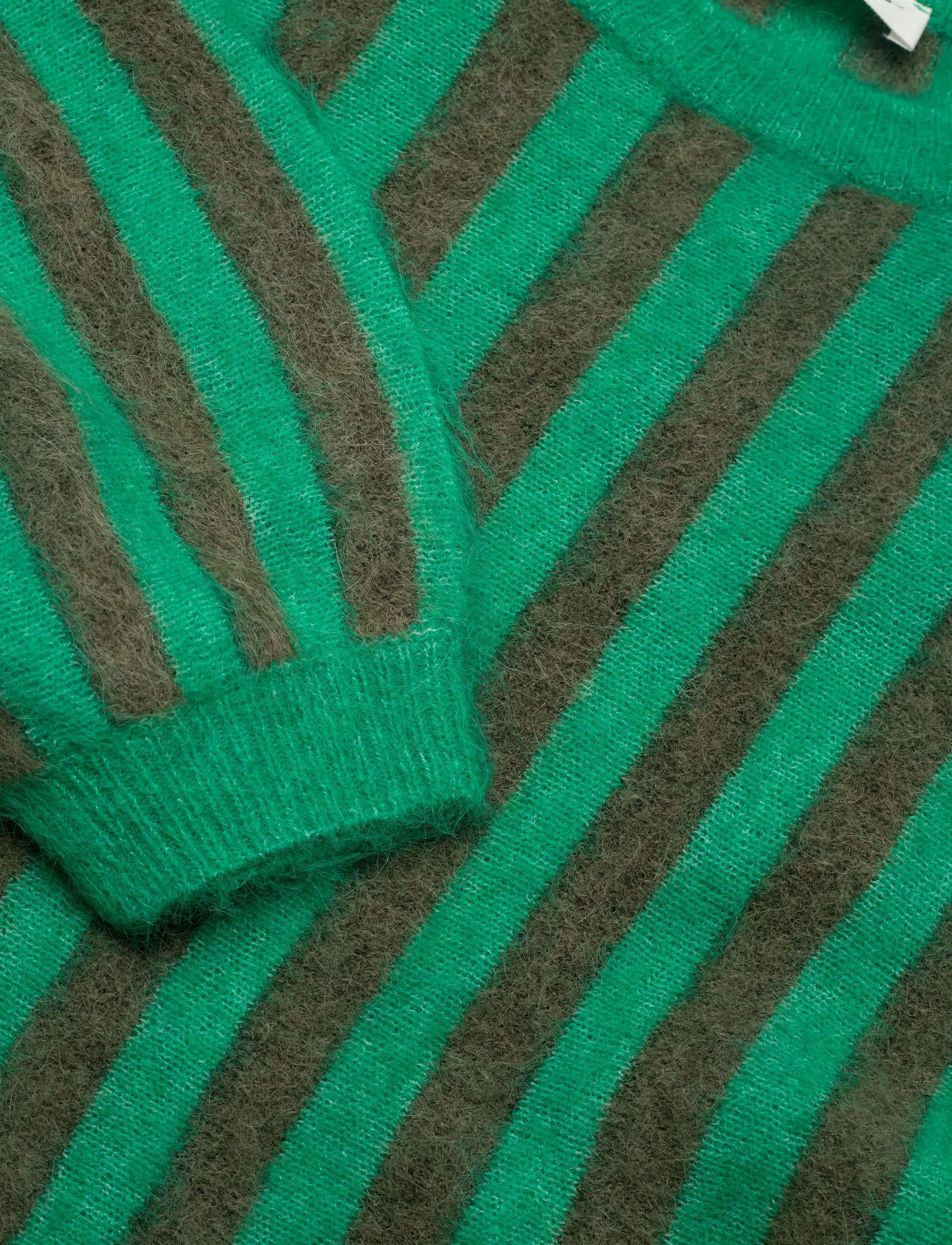 American Vintage - NENYBAY - džemperi - khaki striped mint - 2