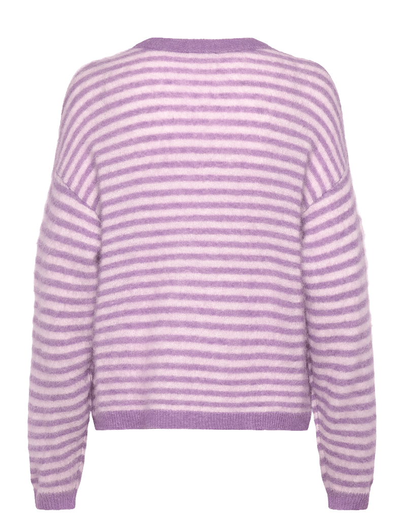 American Vintage - NENYBAY - pullover - violet striped rosebud - 1