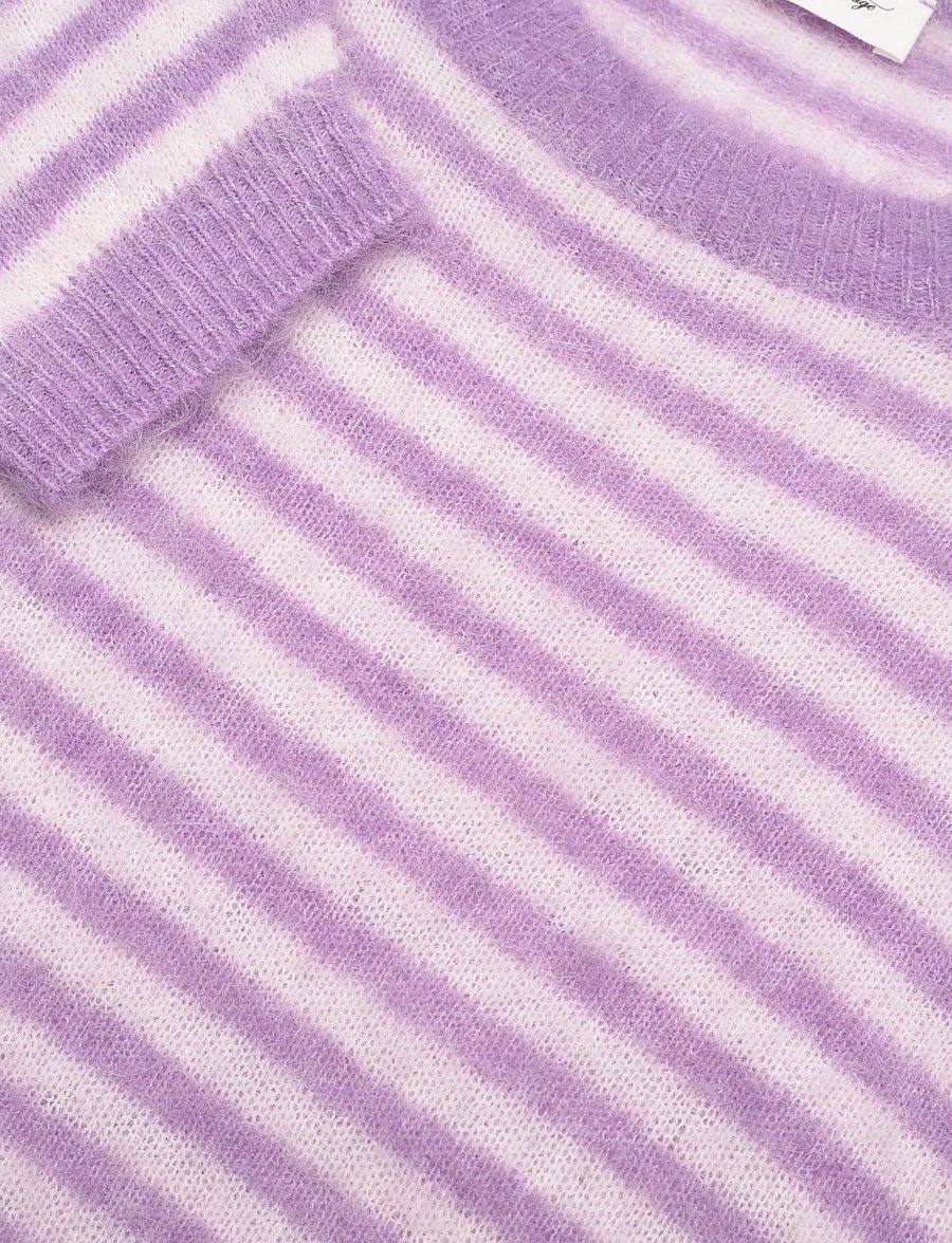 American Vintage - NENYBAY - pullover - violet striped rosebud - 2