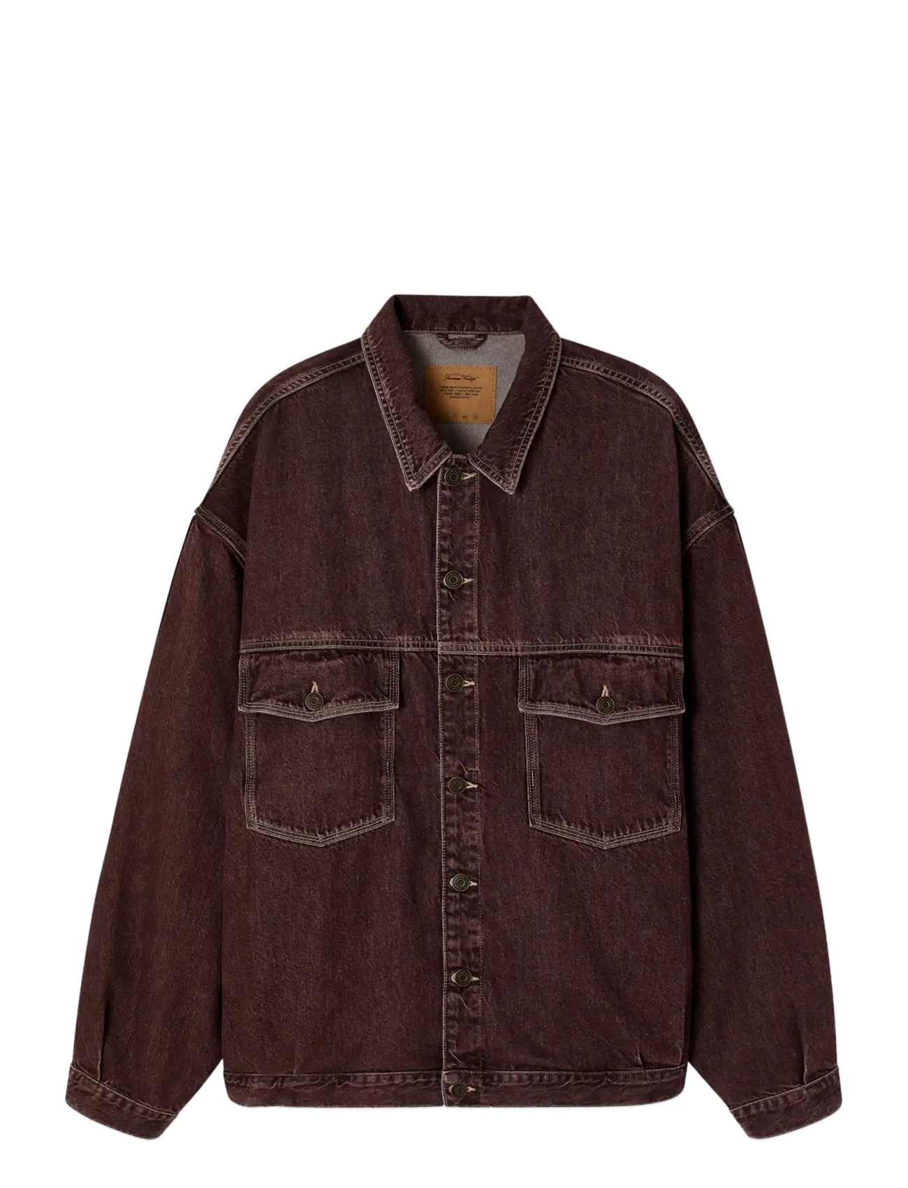 American Vintage OSHOW - Frühlingsjacken - GRAPE / burgundy