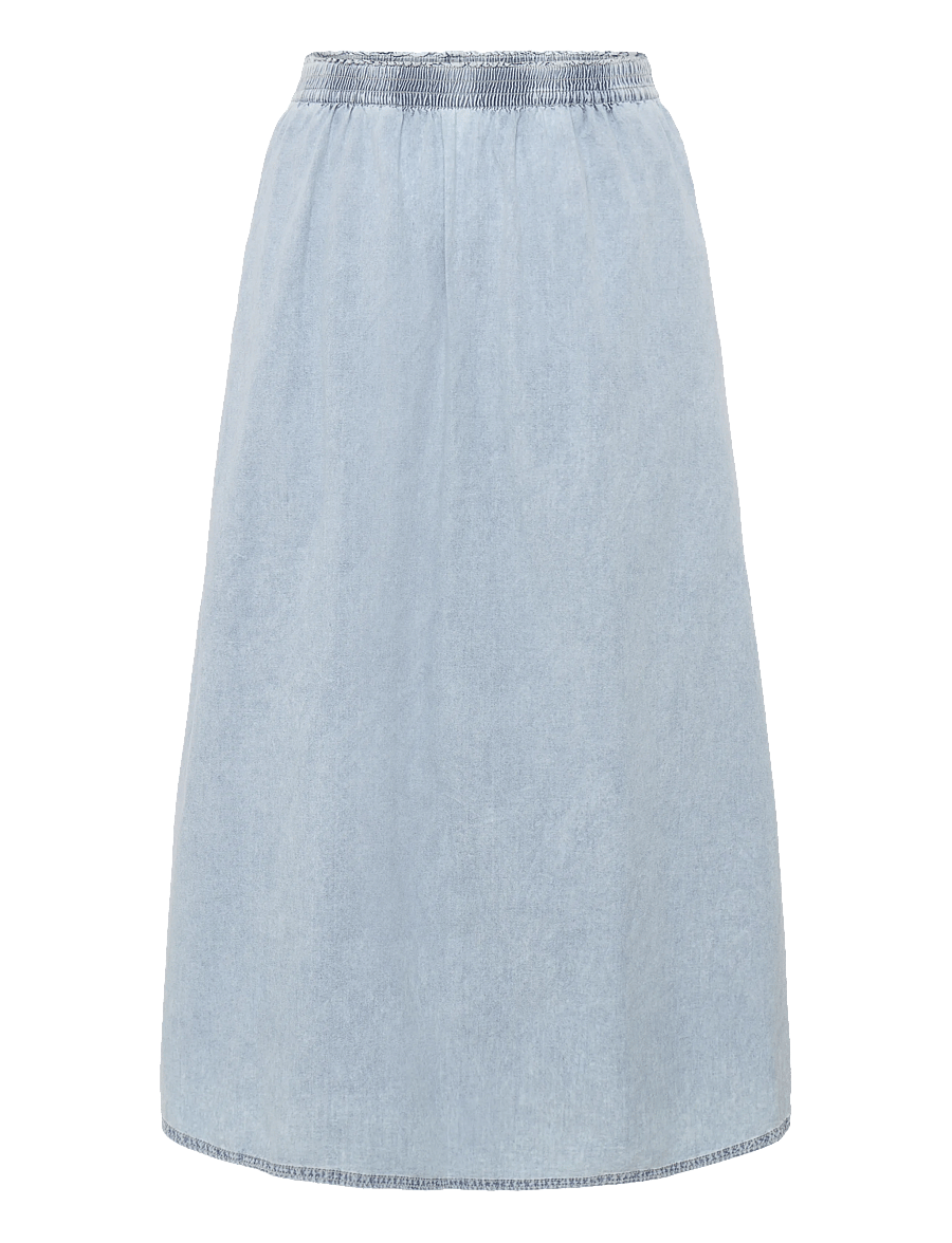 American Vintage - PAYBOU - jeansröcke - blue snow - 1