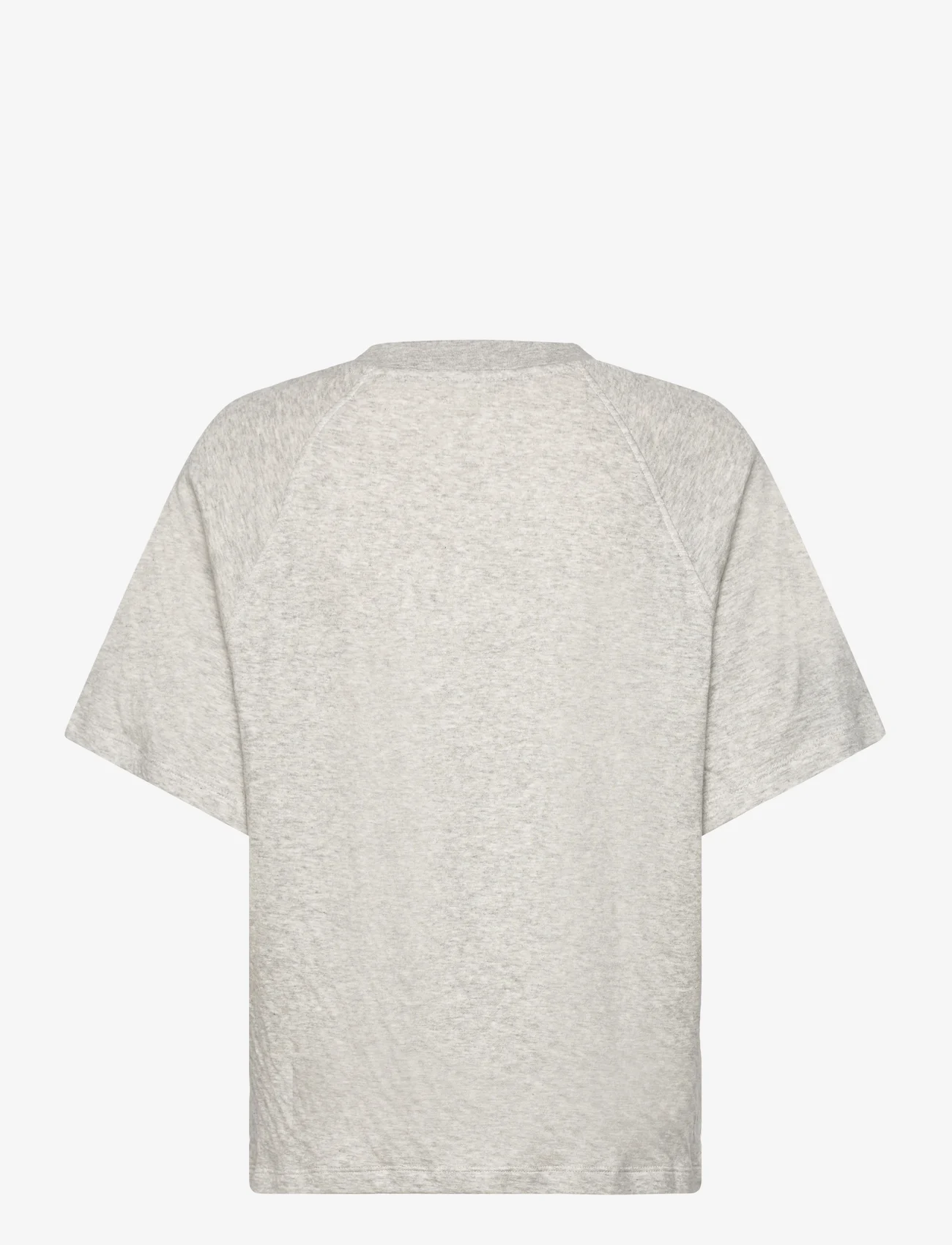 American Vintage - RUZY - t-shirt & tops - gris clair chine - 1