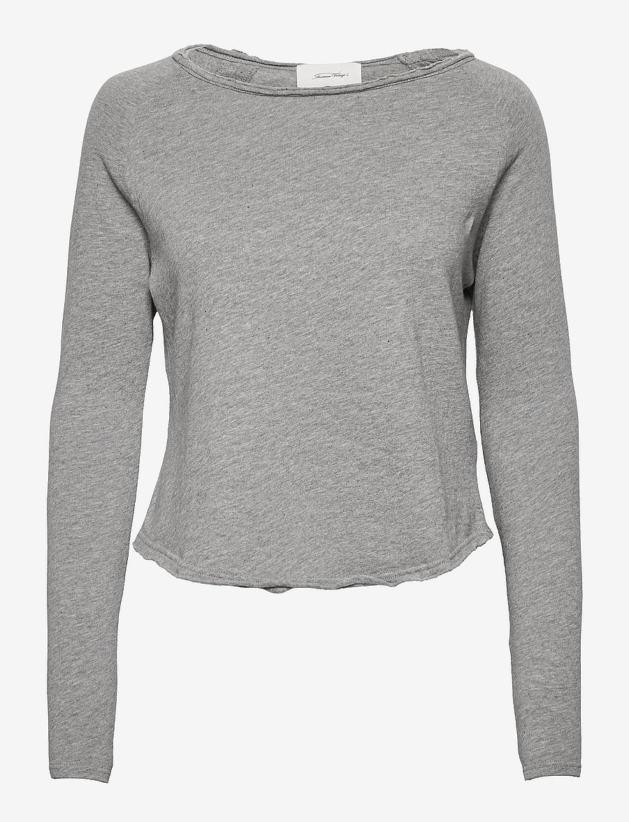 American Vintage - SONOMA - långärmade toppar - gris chine - 0