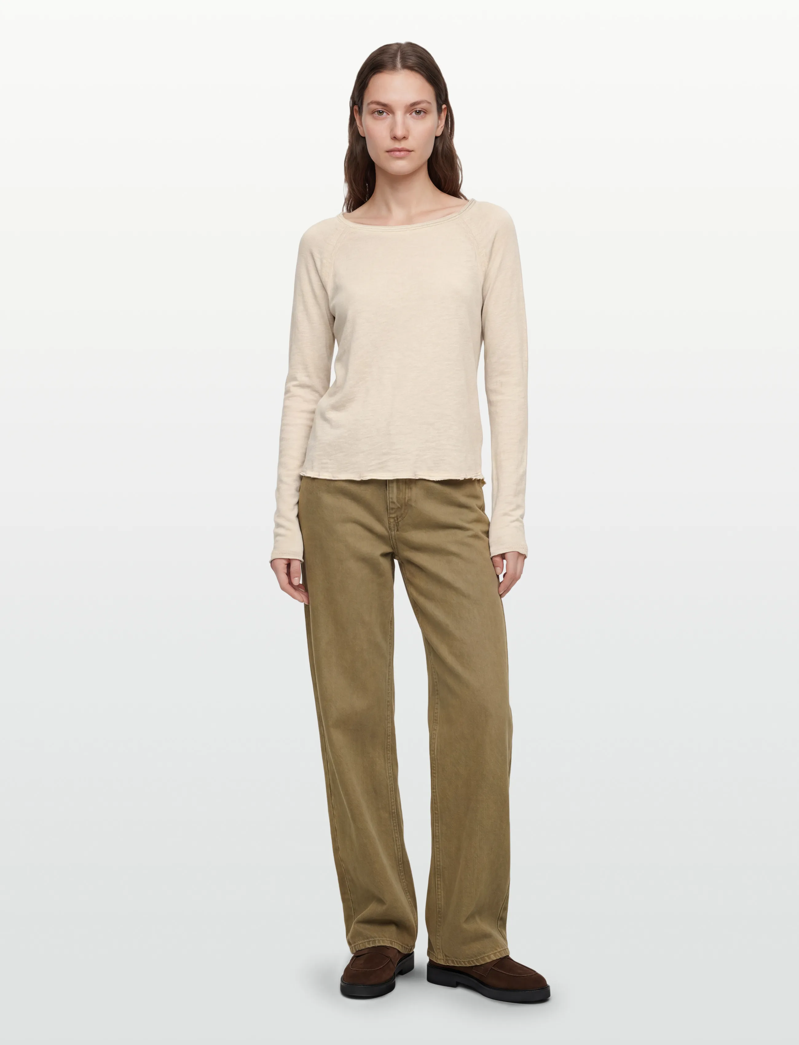 American Vintage SONOMA - Langärmlige Tops - MASTIC VINTAGE / cream