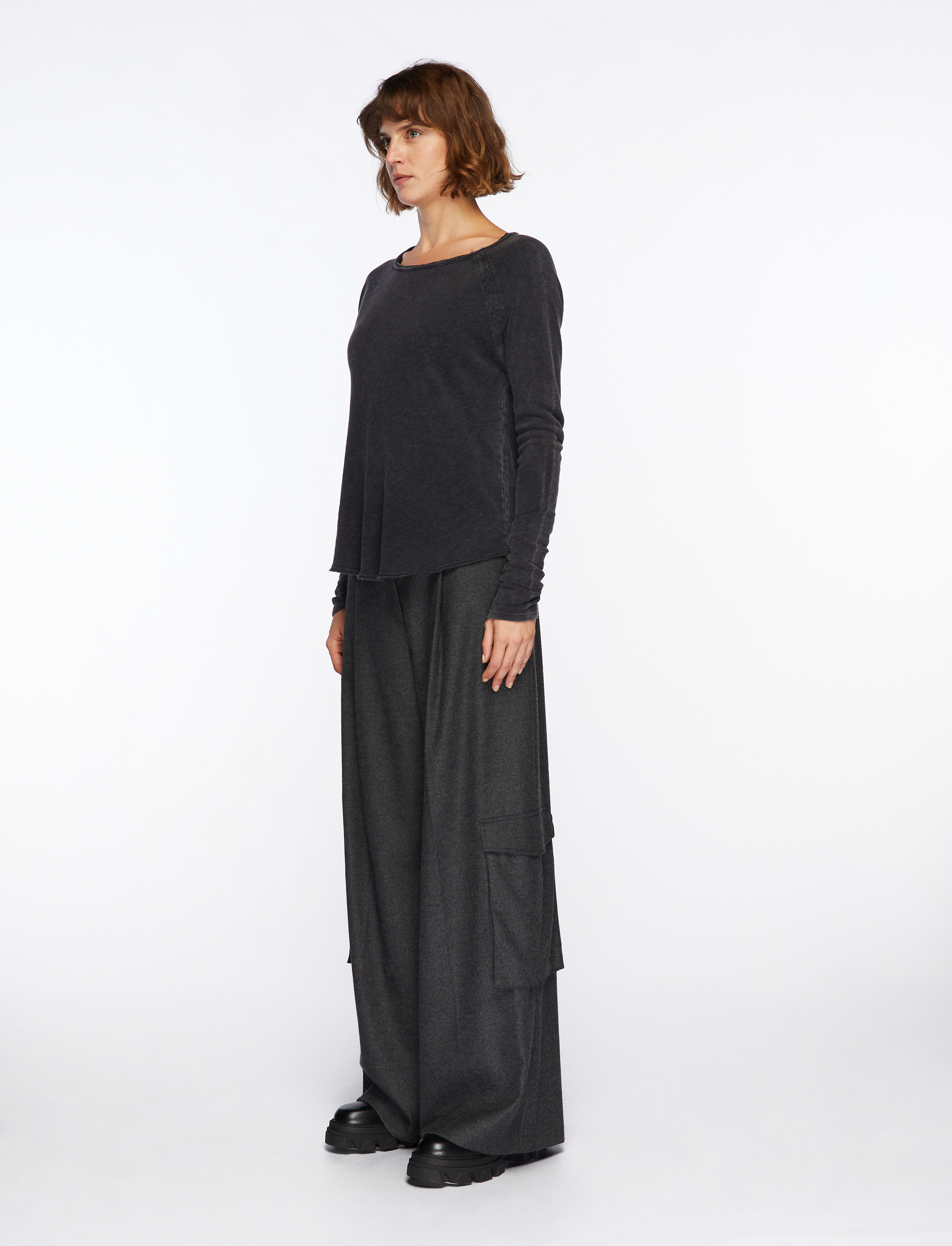 American Vintage - SONOMA - langärmlige tops - noir vintage - 3