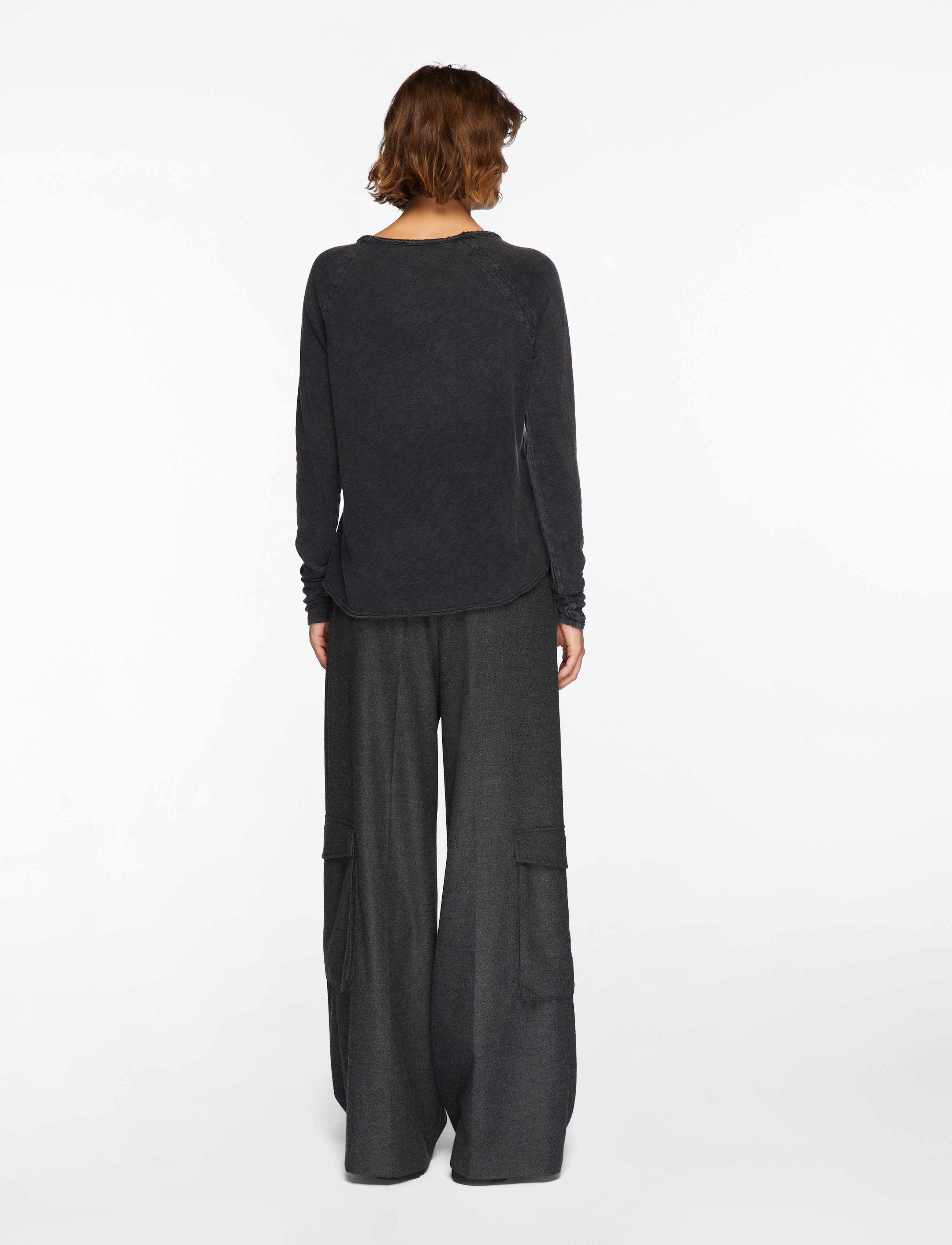 American Vintage - SONOMA - langärmlige tops - noir vintage - 4