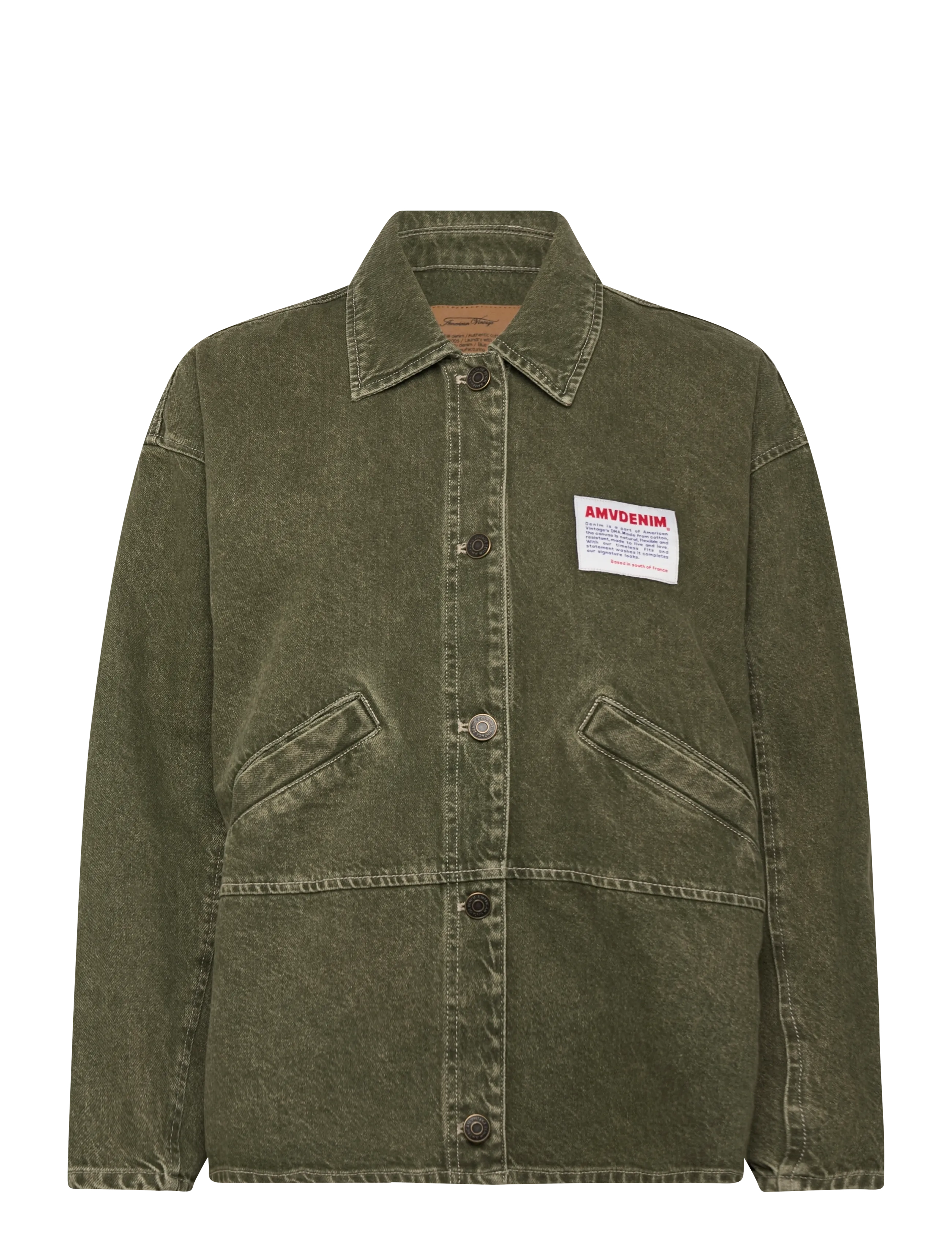 American Vintage UZATOWN - Gallajakkar - OLIVE / khaki/green