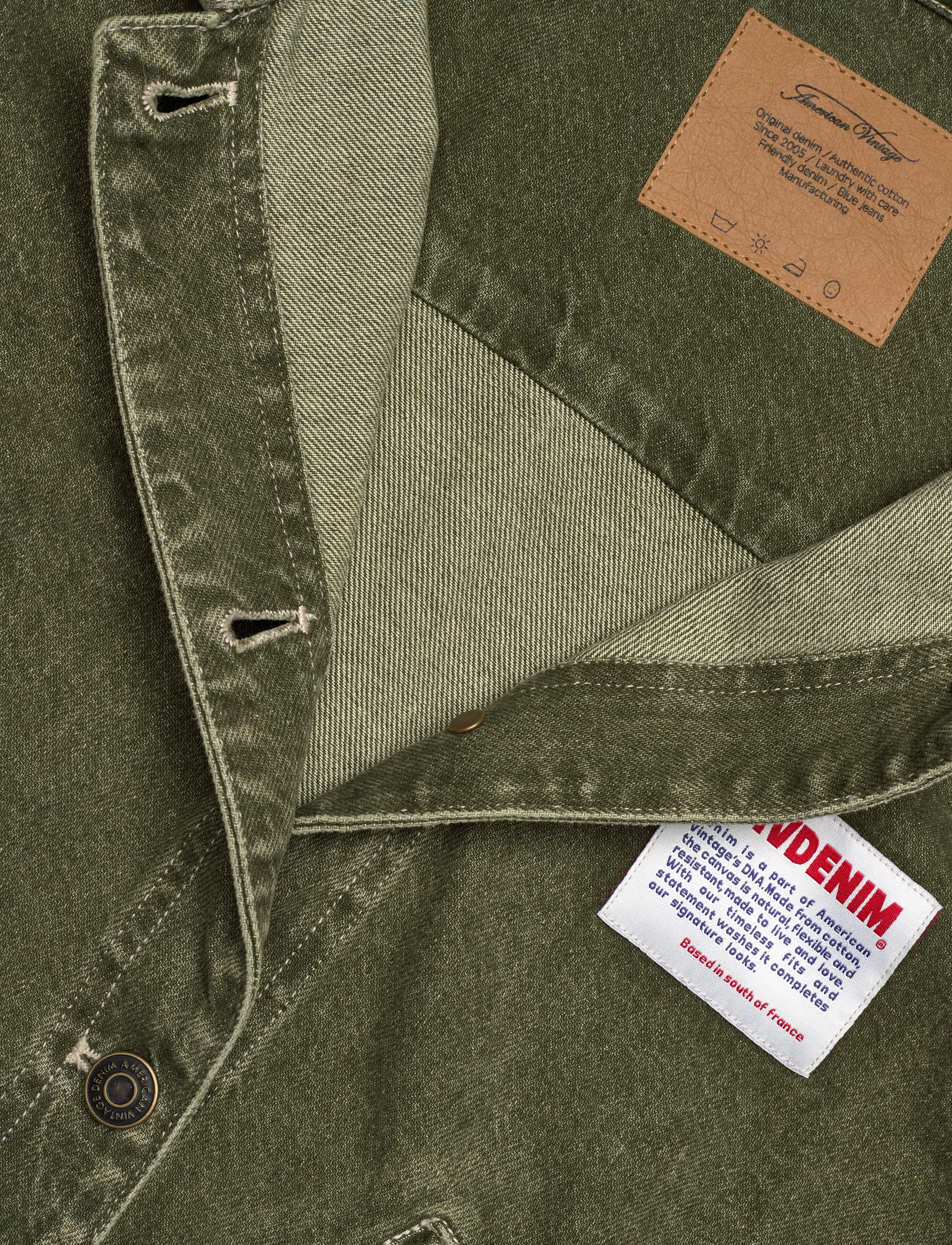 American Vintage - UZATOWN - olive - 2