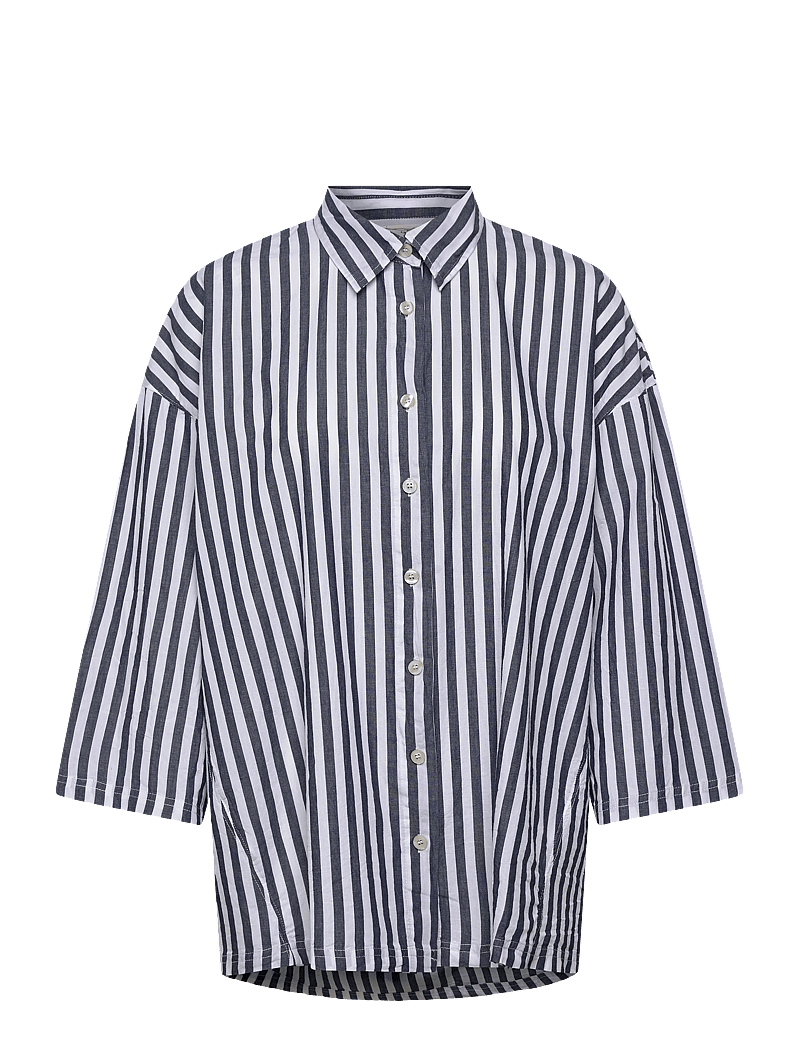 American Vintage - VEXTOWN - langærmede skjorter - ink stripes - 0