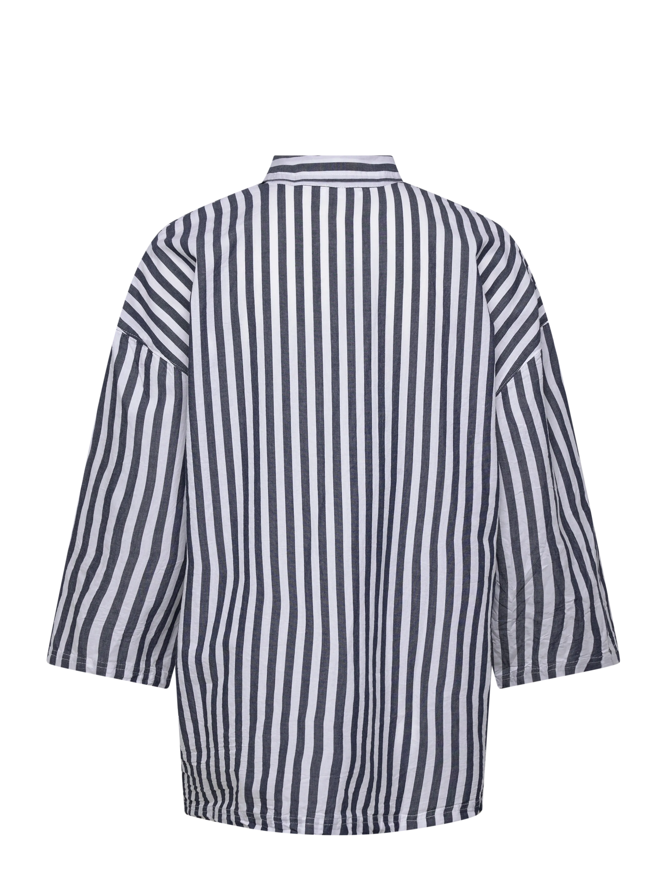 American Vintage - VEXTOWN - pikkade varrukatega särgid - ink stripes - 1