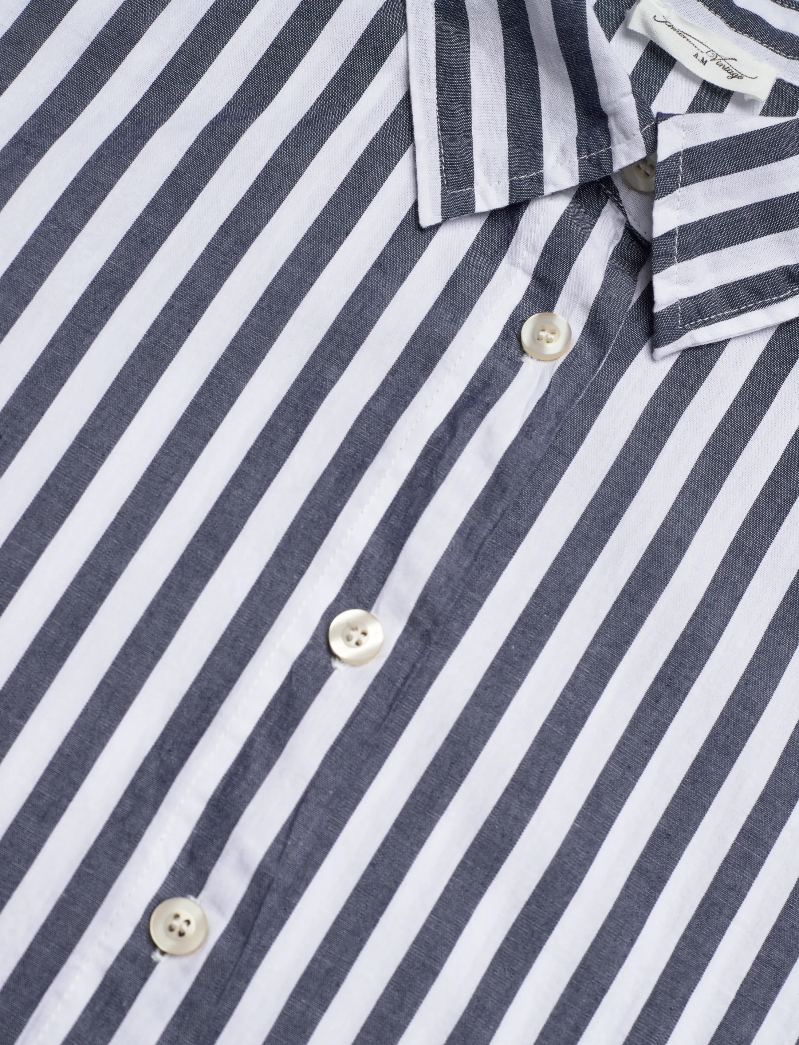 American Vintage - VEXTOWN - pikkade varrukatega särgid - ink stripes - 2