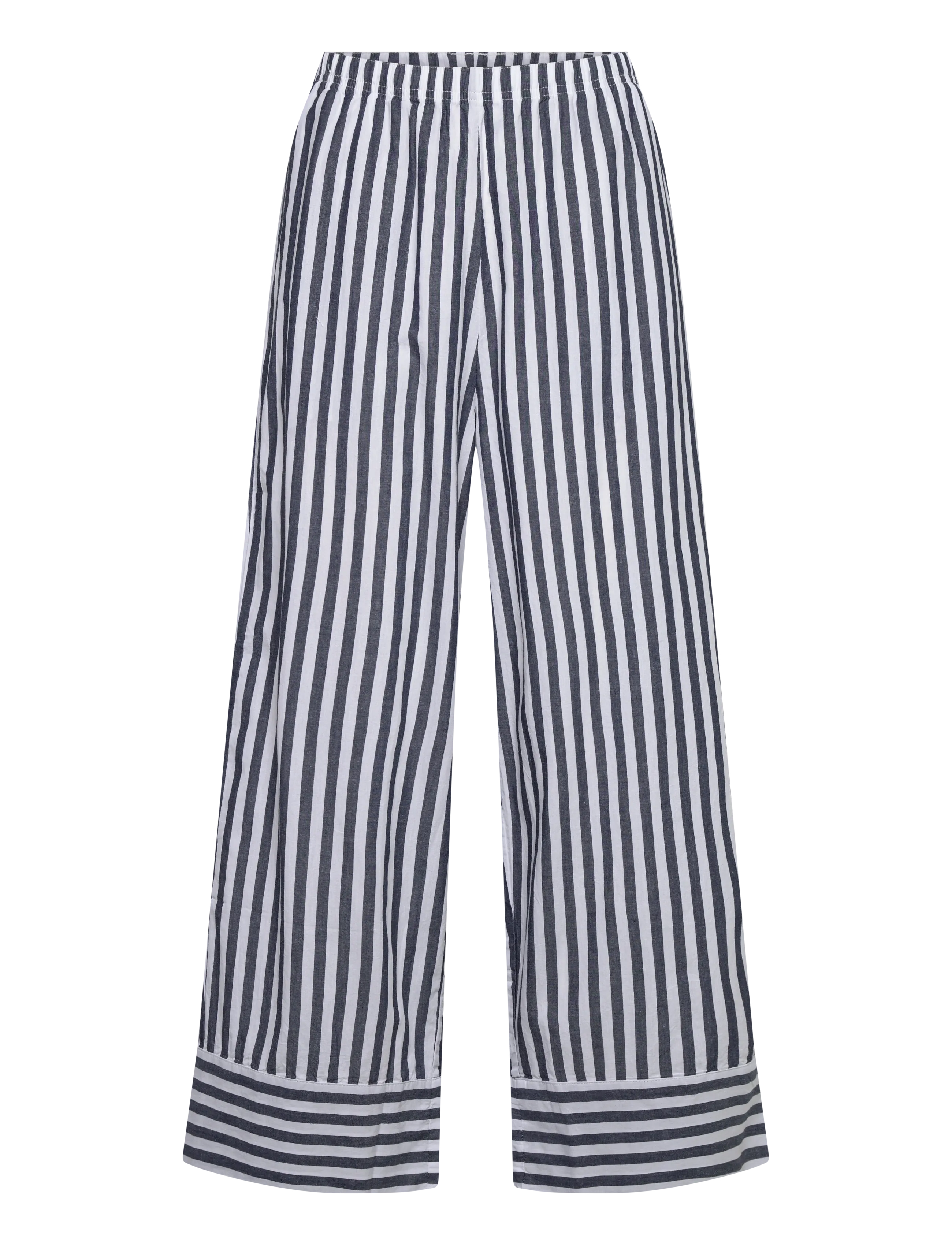 American Vintage VEXTOWN - Byxor - INK STRIPES / navy