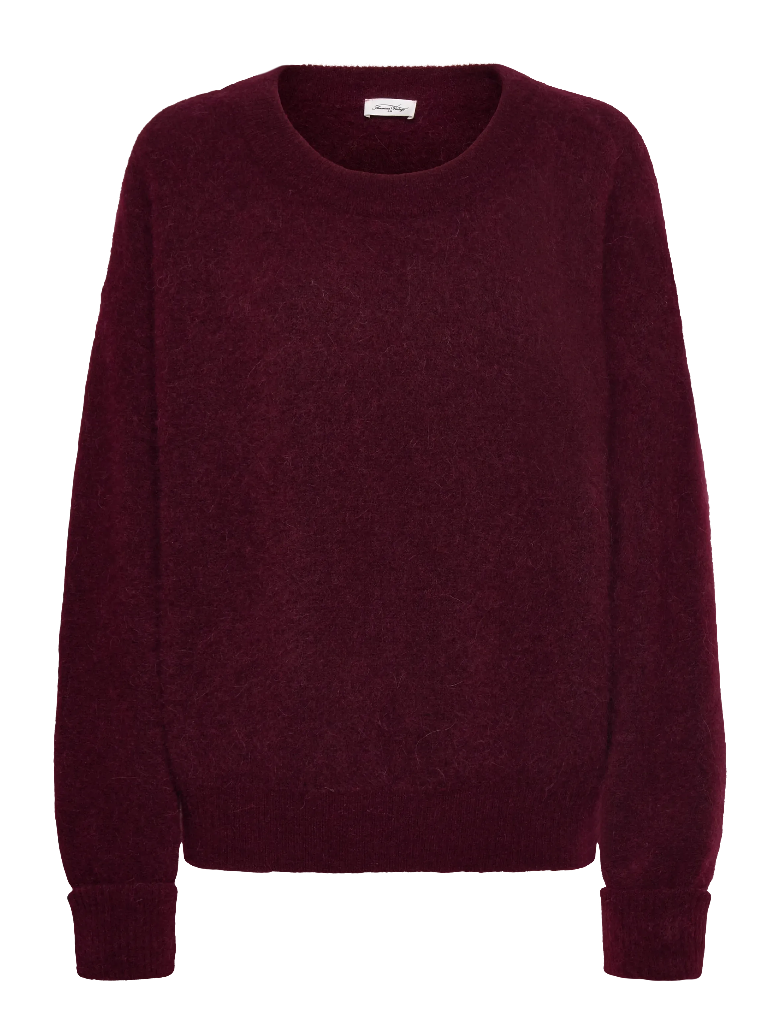 American Vintage VITOW - Pullover - GRENAT MELANGE / burgundy