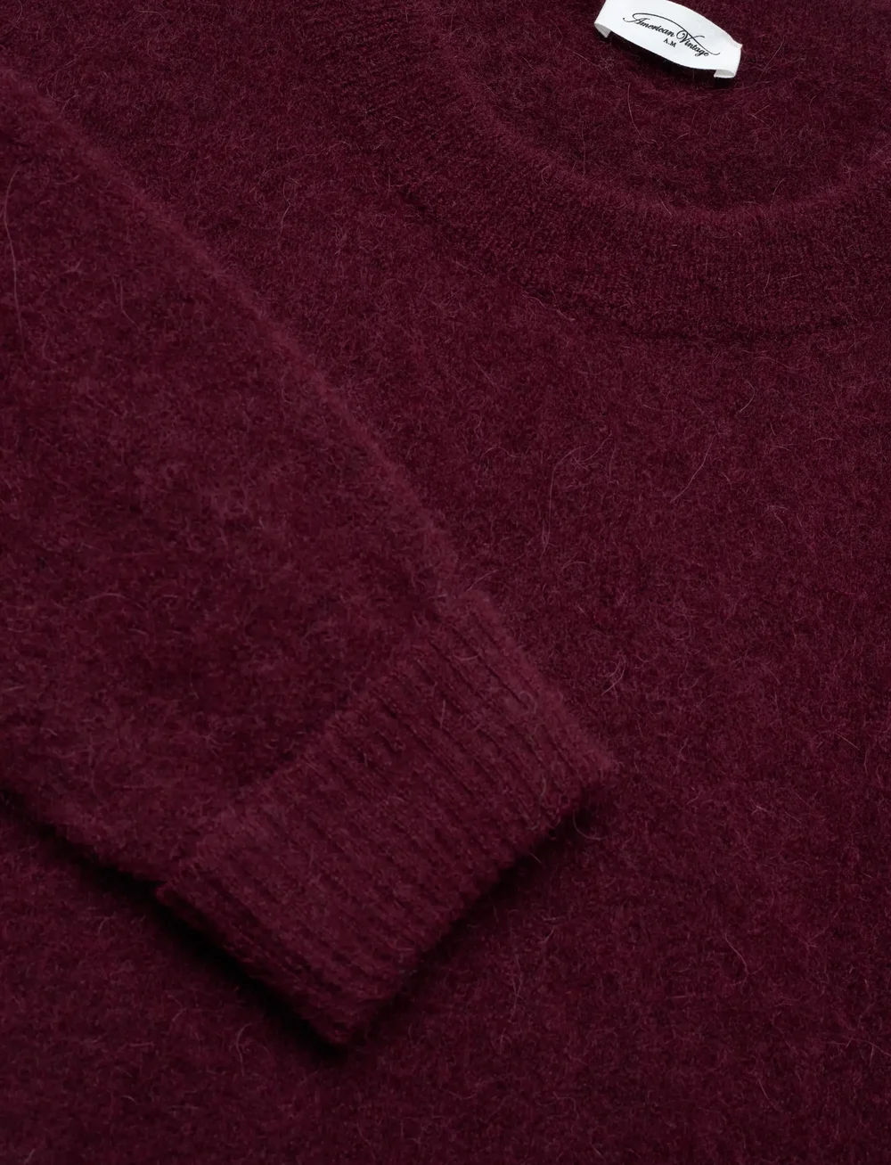 American Vintage - VITOW - neulepuserot - grenat melange - 2