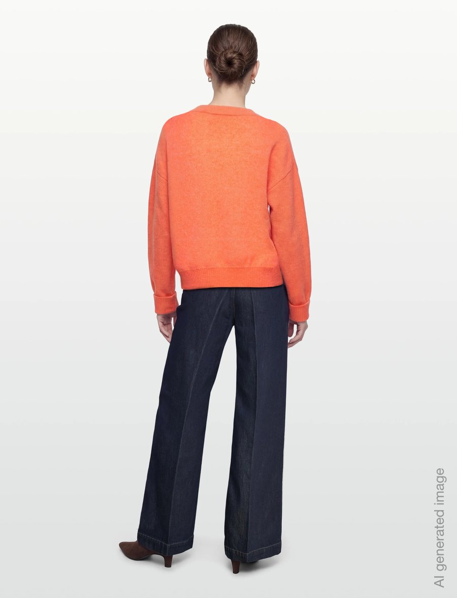 American Vintage - VITOW - jumpers - saumon chine - 4