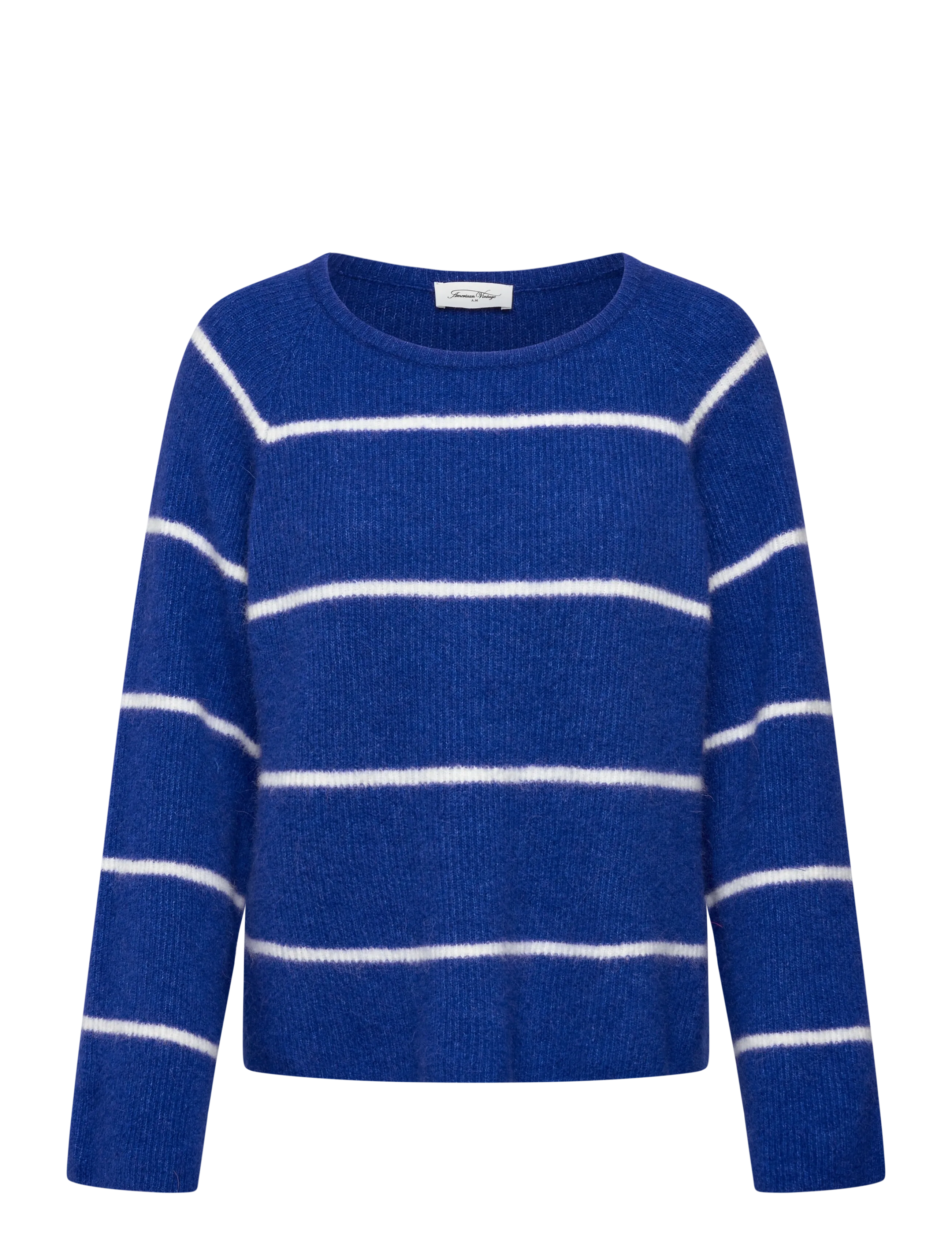 American Vintage Vitow, L, Blue, Strik > Trøjer, Dame